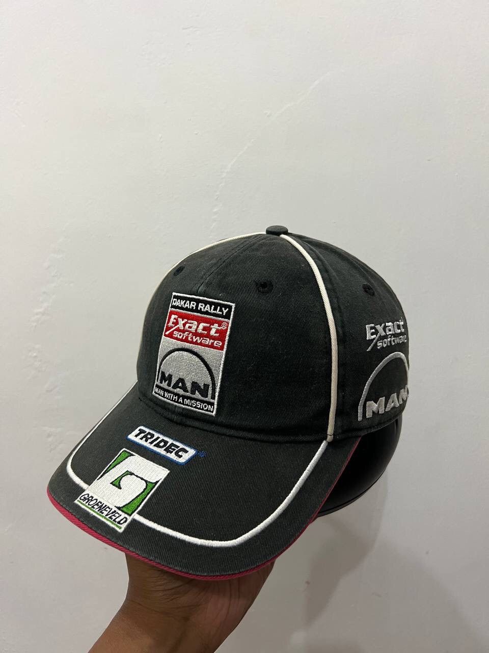Vintage Dakar Rally Man Total Fade Vintage Hat Size ONE SIZE - 1 Thumbnail