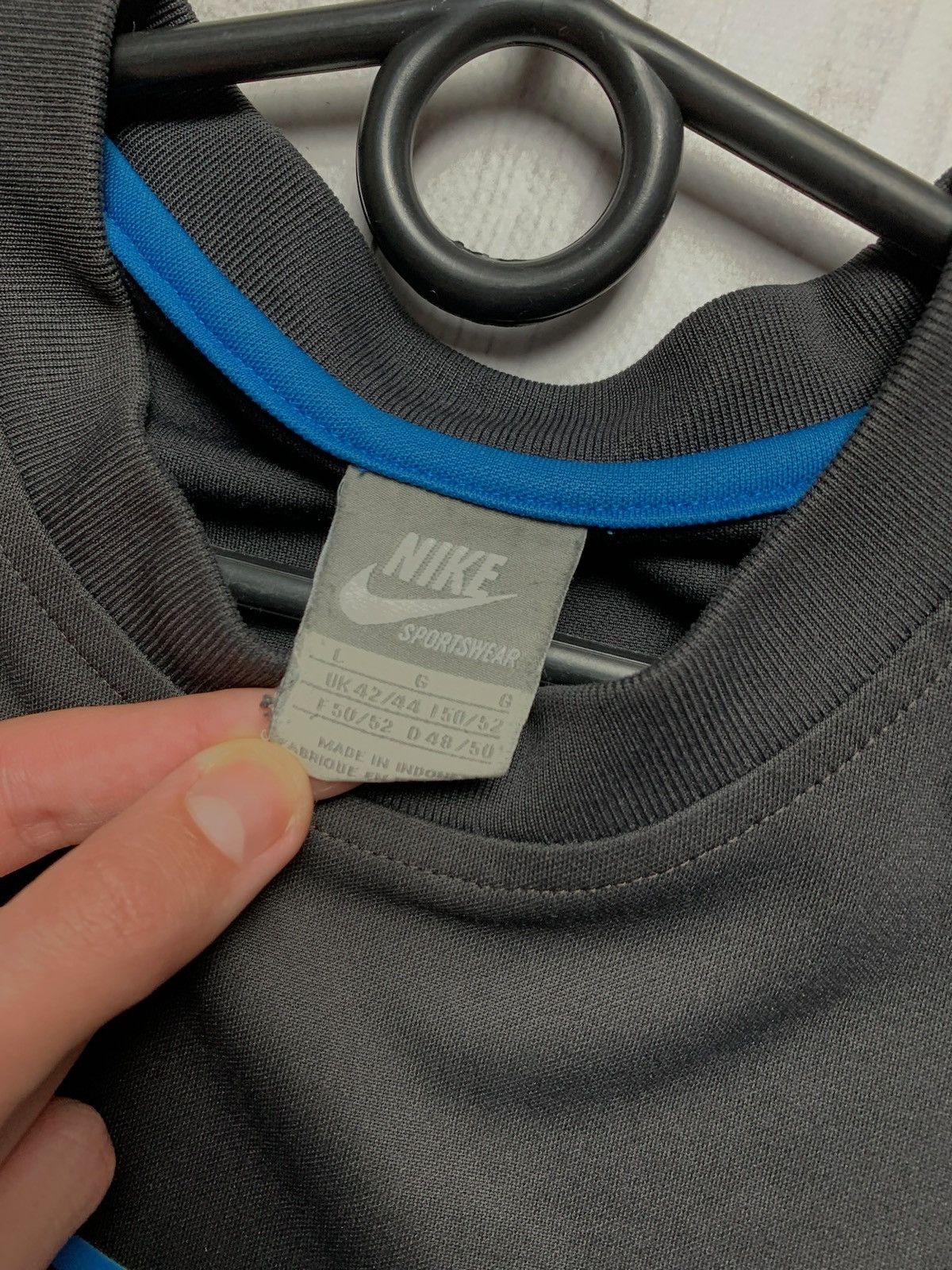 Nike × Vintage Vintage Nike air max 95 tee logo size L rare Size US L / EU 52-54 / 3 - 3 Thumbnail