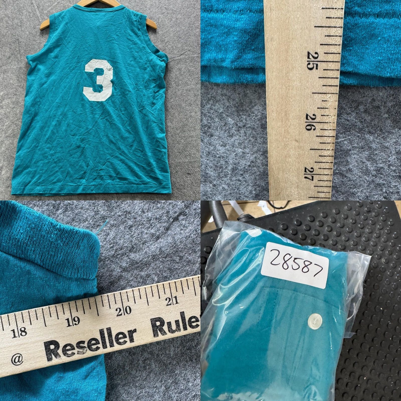 Vintage EAGLE USA Shirt Mens M Blue Henley Sleeveless Tee Graphic Print CAPITOL SPORT Blazers Logo 2011 Summer Size US M / EU 48-50 / 2 - 8 Thumbnail