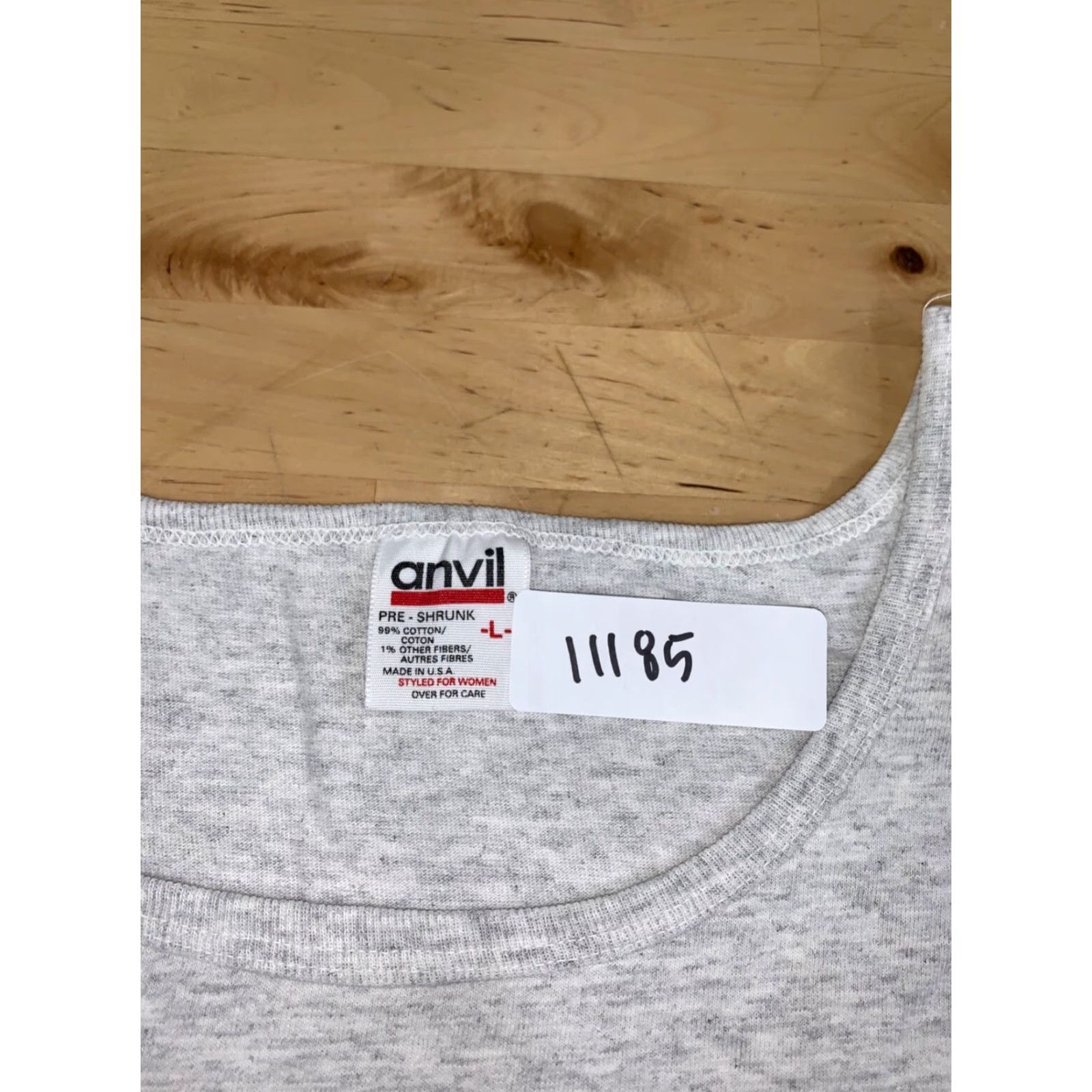Anvil VINTAGE 1998 Ursa Car Show Tank Top Women L Gray Muscle Car Outlaw Tee 90s 11185 Size L / US 10 / IT 46 - 2 Thumbnail