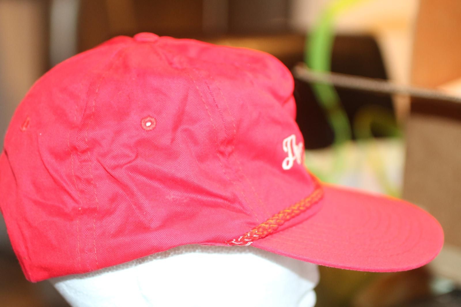 Rolex Vintage Red Rope Cap the Gulpers Retro Snapback 80s/90sStyle Size ONE SIZE - 5 Thumbnail