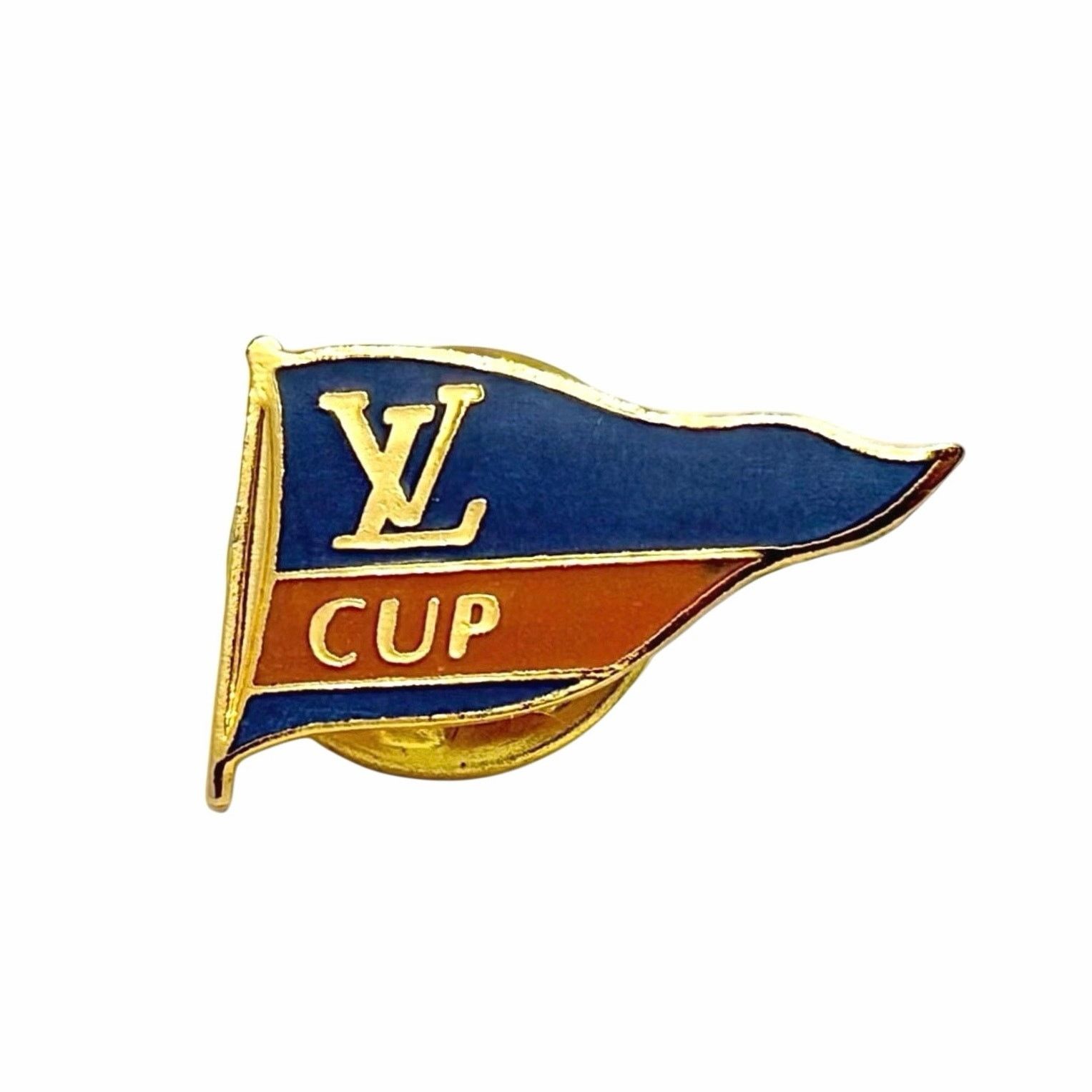 Louis Vuitton Louis Vuitton Cup Flag Pin Size ONE SIZE - 1 Thumbnail