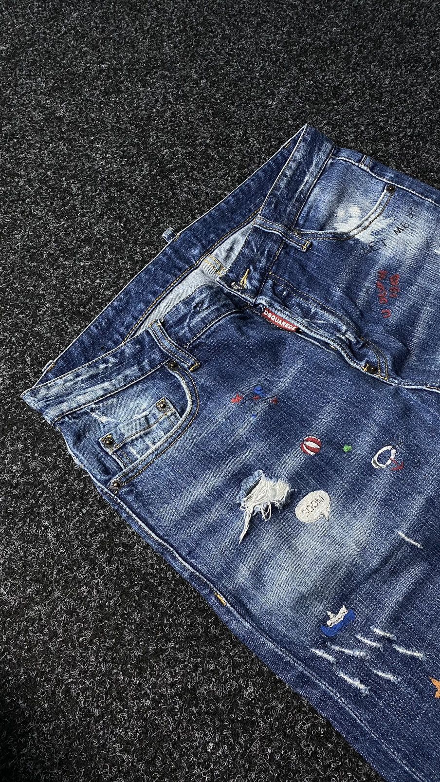 Dsquared2 Dsquared2 Distressed Denim pants Jeans Made In Italy 🇮🇹 Size US 34 / EU 50 - 6 Thumbnail