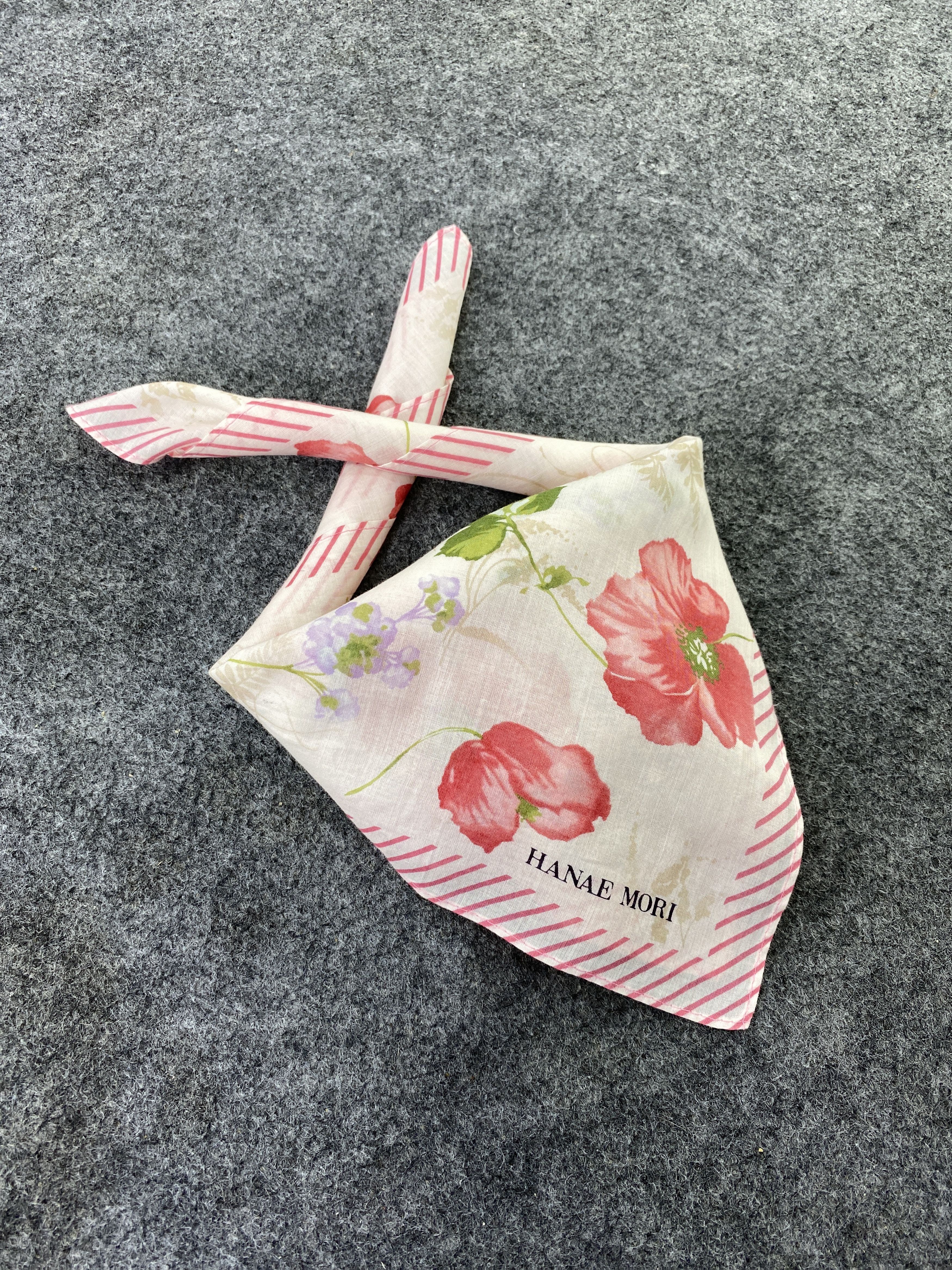 Hanae Mori Hanae Mori Handkerchief / Bandana / Neckerchief-B314 Size ONE SIZE - 1 Thumbnail