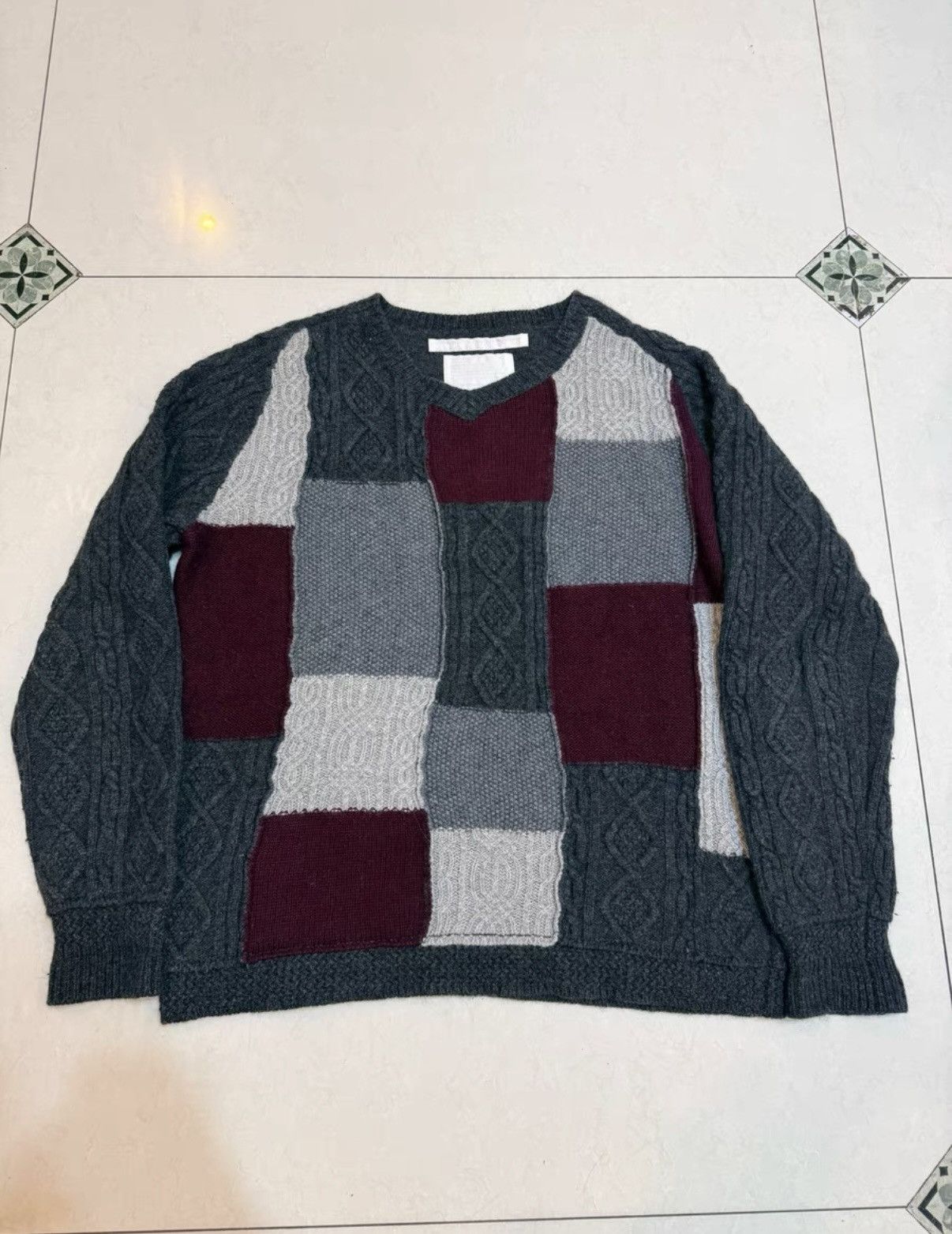 White Mountaineering White Mountaineering (WM) Cashmere-Blend Sweater/Knitwear Size US S / EU 44-46 / 1 - 1 Thumbnail