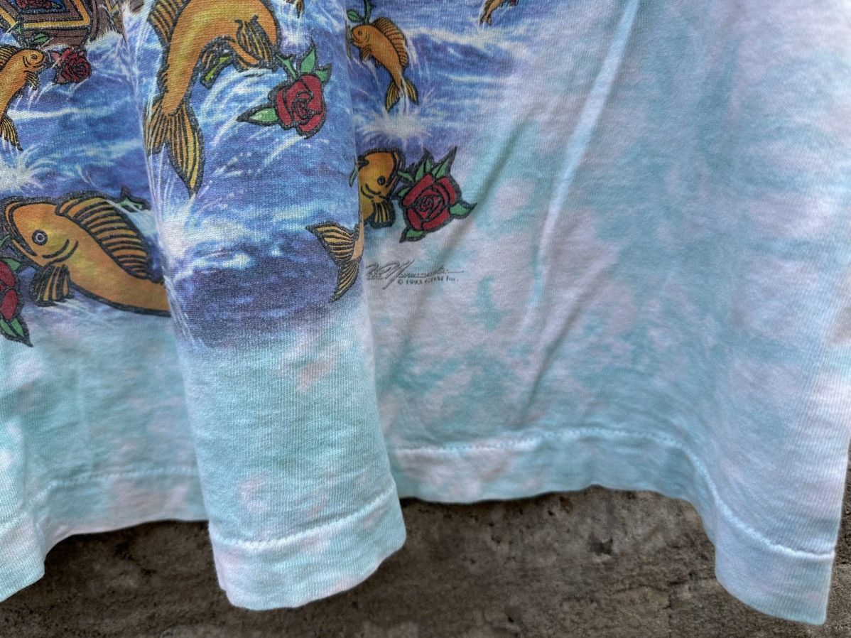 Grateful Dead × Liquid Blue × Vintage 1993 Vintage greatful dead ship of fools tie dye T-shirt Size US XL / EU 56 / 4 - 9 Thumbnail