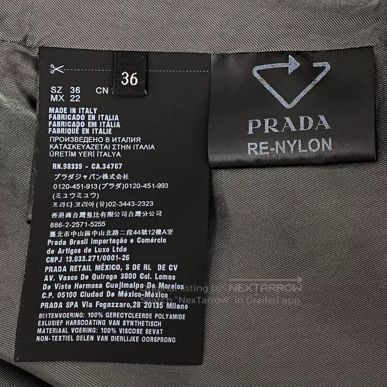 Prada Prada Black triangle strap dress Size XXS / US 00 / IT 34 - 7 Thumbnail
