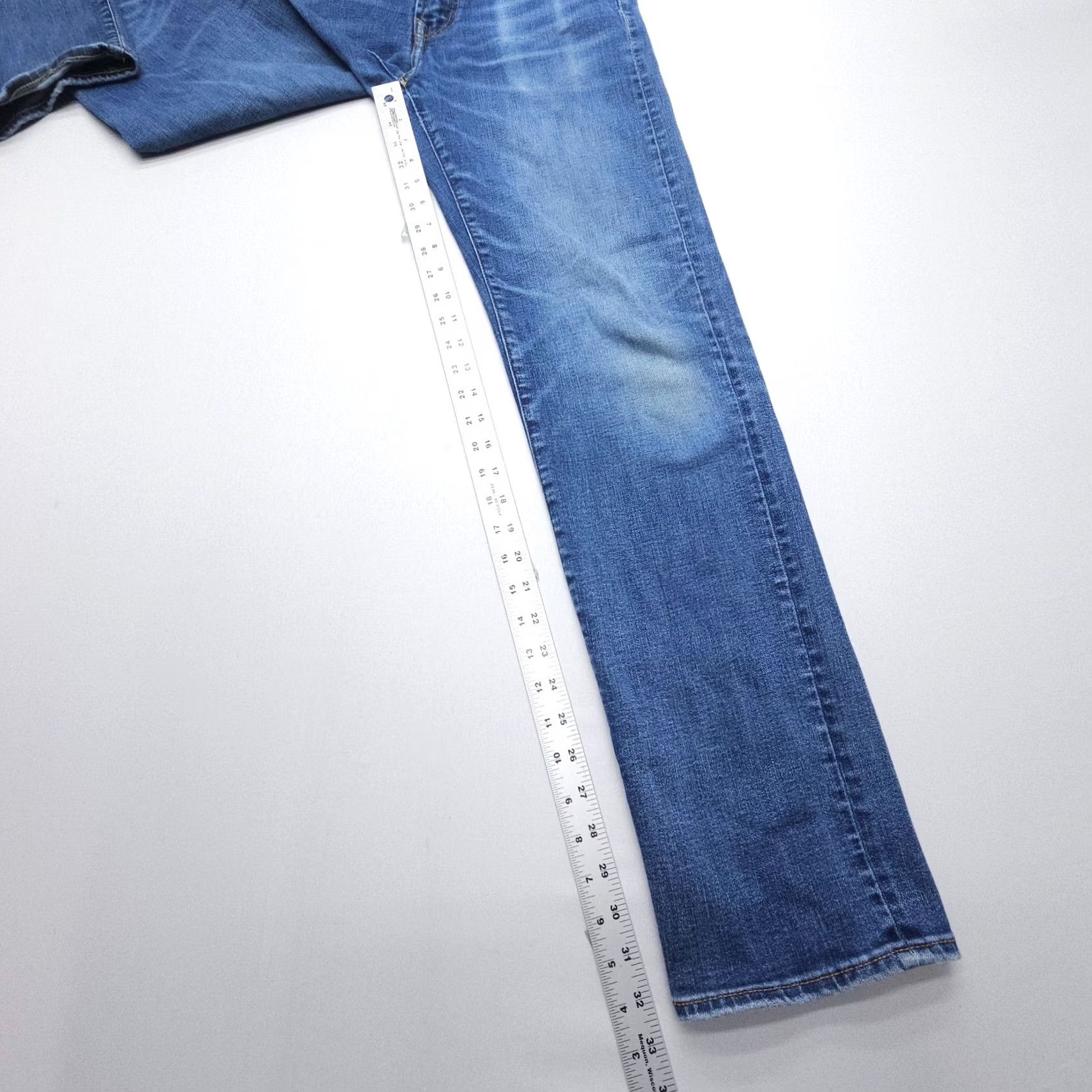 American Eagle Outfitters American Eagle Outfitters Jeans Mens 30 x 34 Dark Wash Airflex Stretch Slim Straight Denim Blue 5-Pocket 30x34 Regular Rise Mid Vintage N/A Mens Size US 30 / EU 46 - 7 Thumbnail