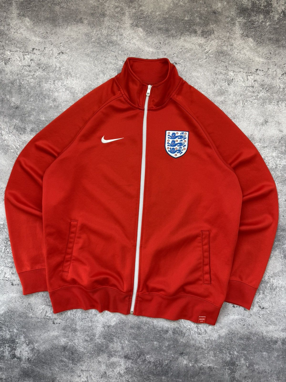 Nike Vintage Nike England Soccer Track Top Jacket Football Y2K Size US XL / EU 56 / 4 - 6 Thumbnail