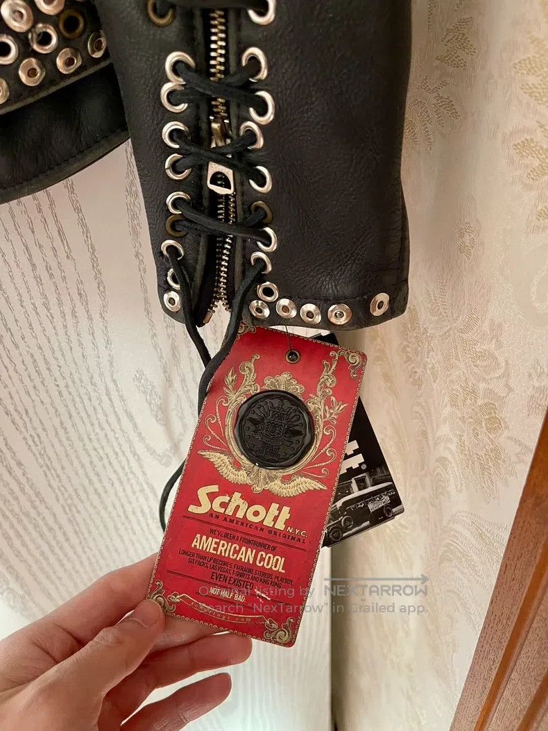 Schott Schott Rivets are used to make old leather clothes Size US XS / EU 42 / 0 - 2 Thumbnail