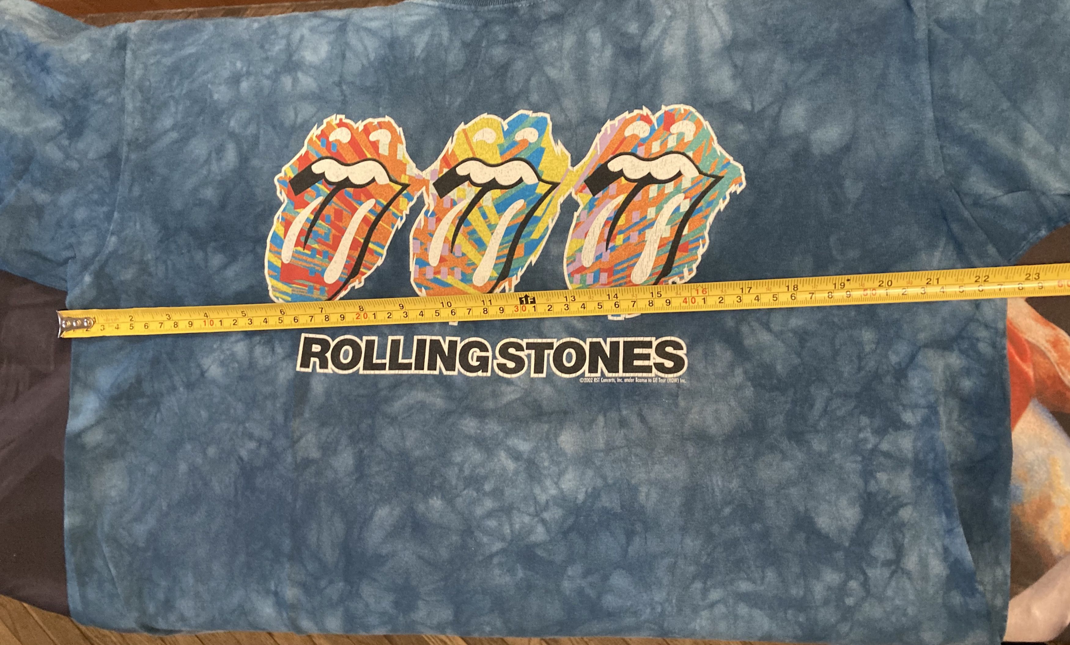 Liquid Blue Vintage 2002 Liquid Blue Rolling Stones Tie Die Tee Size US M / EU 48-50 / 2 - 8 Thumbnail