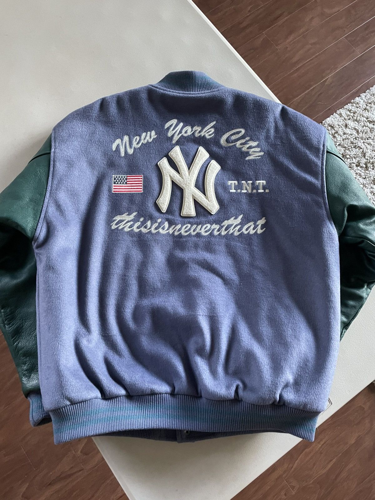 thisisneverthat thisisneverthat x New Era New York Yankees Varsity Jacket Size US L / EU 52-54 / 3 - 9 Thumbnail