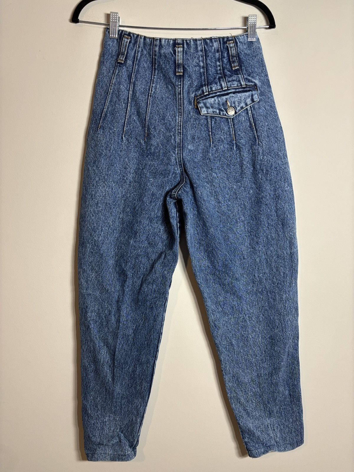 Vintage Vintage Nuovo Western Jeans 100% Cotton Size 5 26” Size 26" / US 2 / IT 38 - 3 Thumbnail