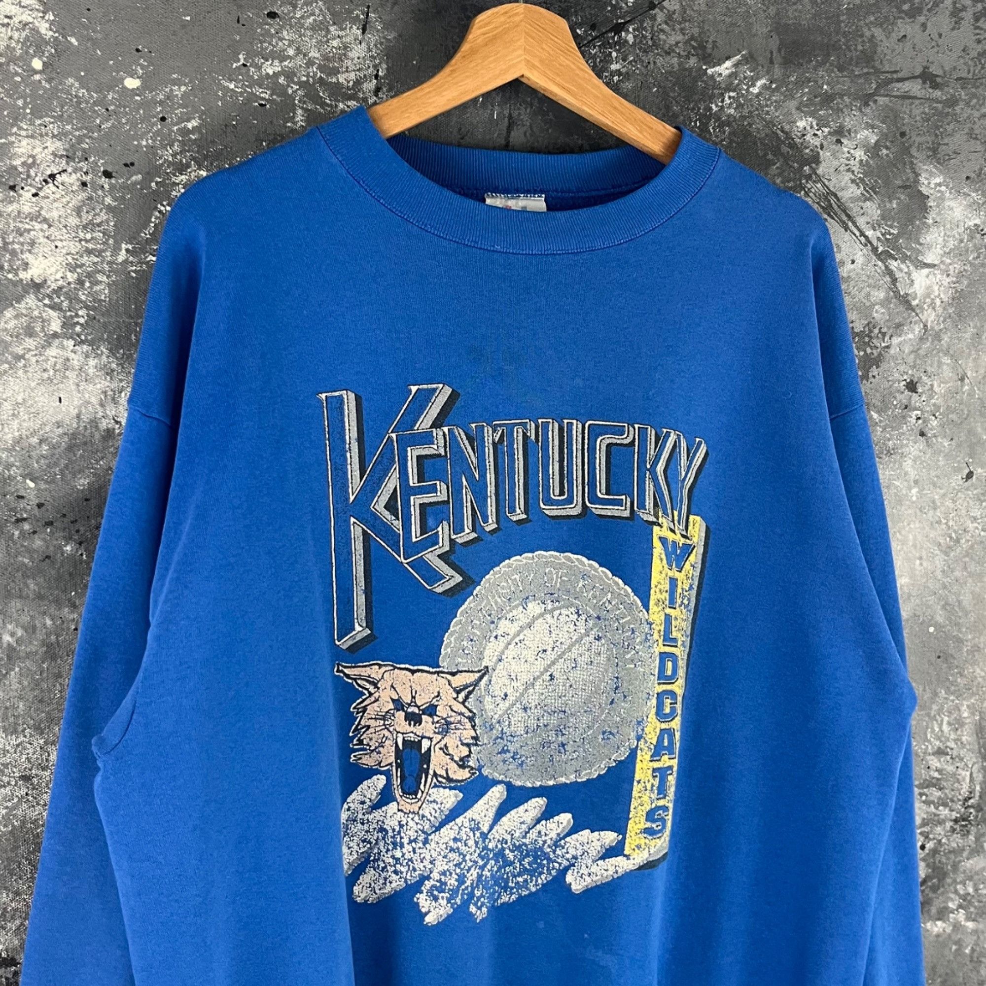 NCAA × Vintage Vintage 90’s Kentucky Wildcats sweatshirt Size US L / EU 52-54 / 3 - 2 Thumbnail