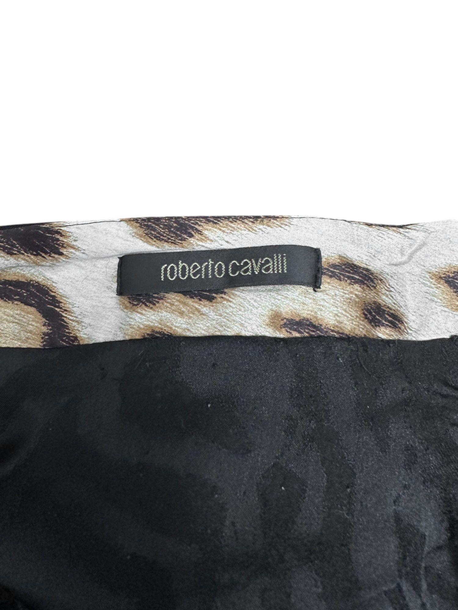 Roberto Cavalli S/S 2008 Buttoned Pockets Wool Black Tailleur Size M / US 6-8 / IT 42-44 - 10 Thumbnail