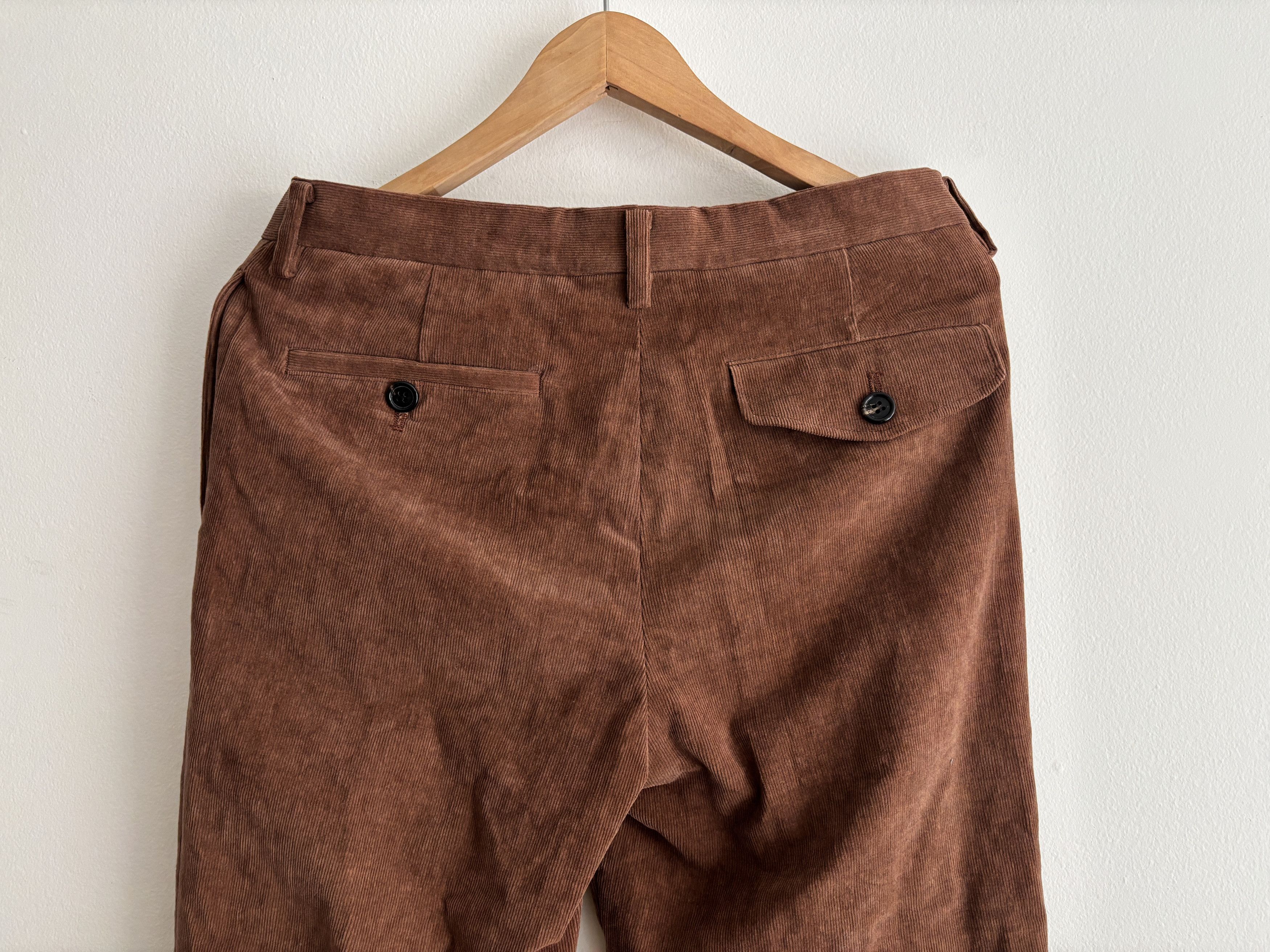 Undercover $550 Wool Cotton Rust Brown Corduroy Pants Size 2 - 30 Size US 30 / EU 46 - 8 Thumbnail