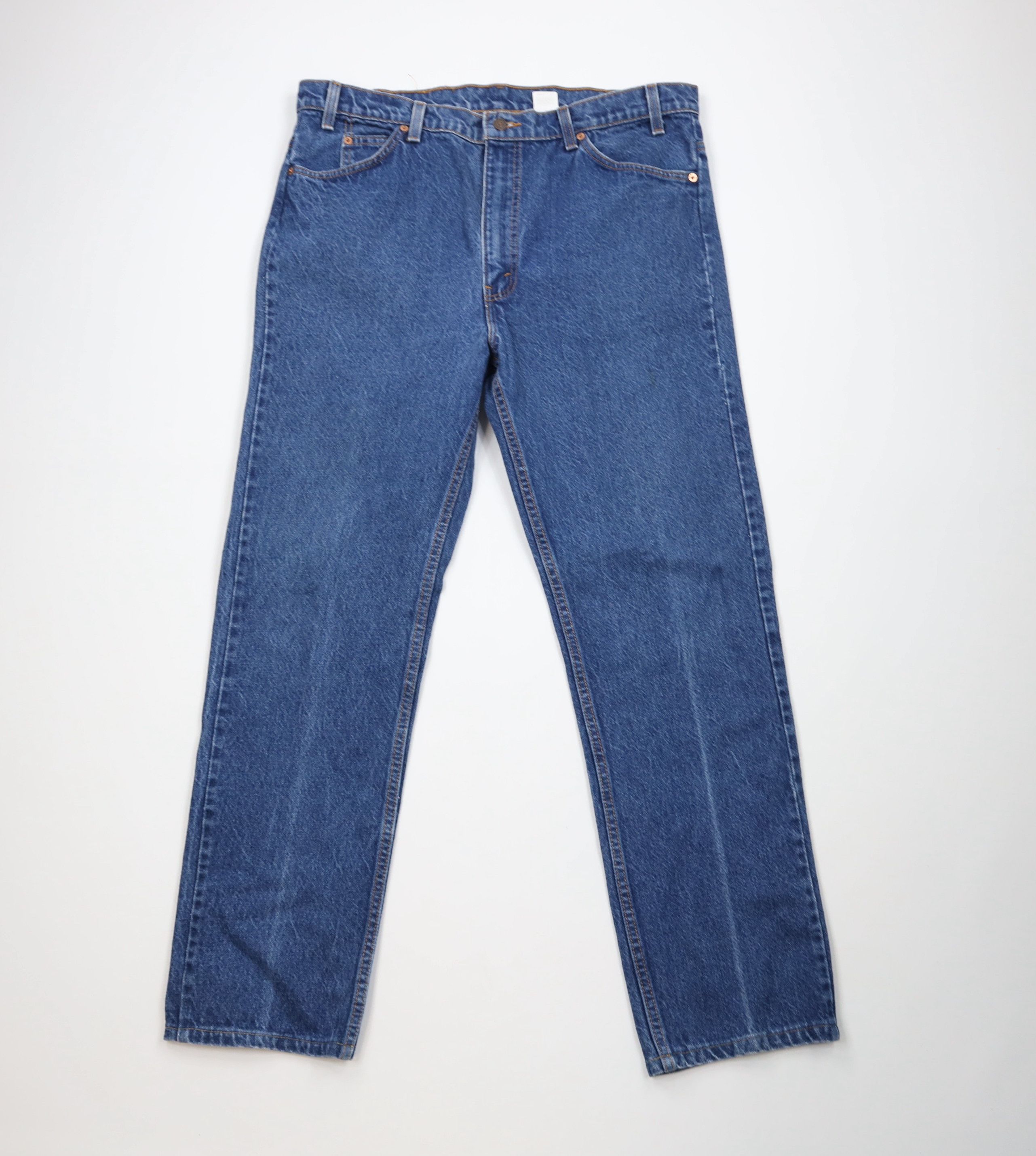 Levi's Vintage 90s Levis 505 Regular Straight Leg Jeans Blue USA Size US 40 / EU 56 - 1 Thumbnail