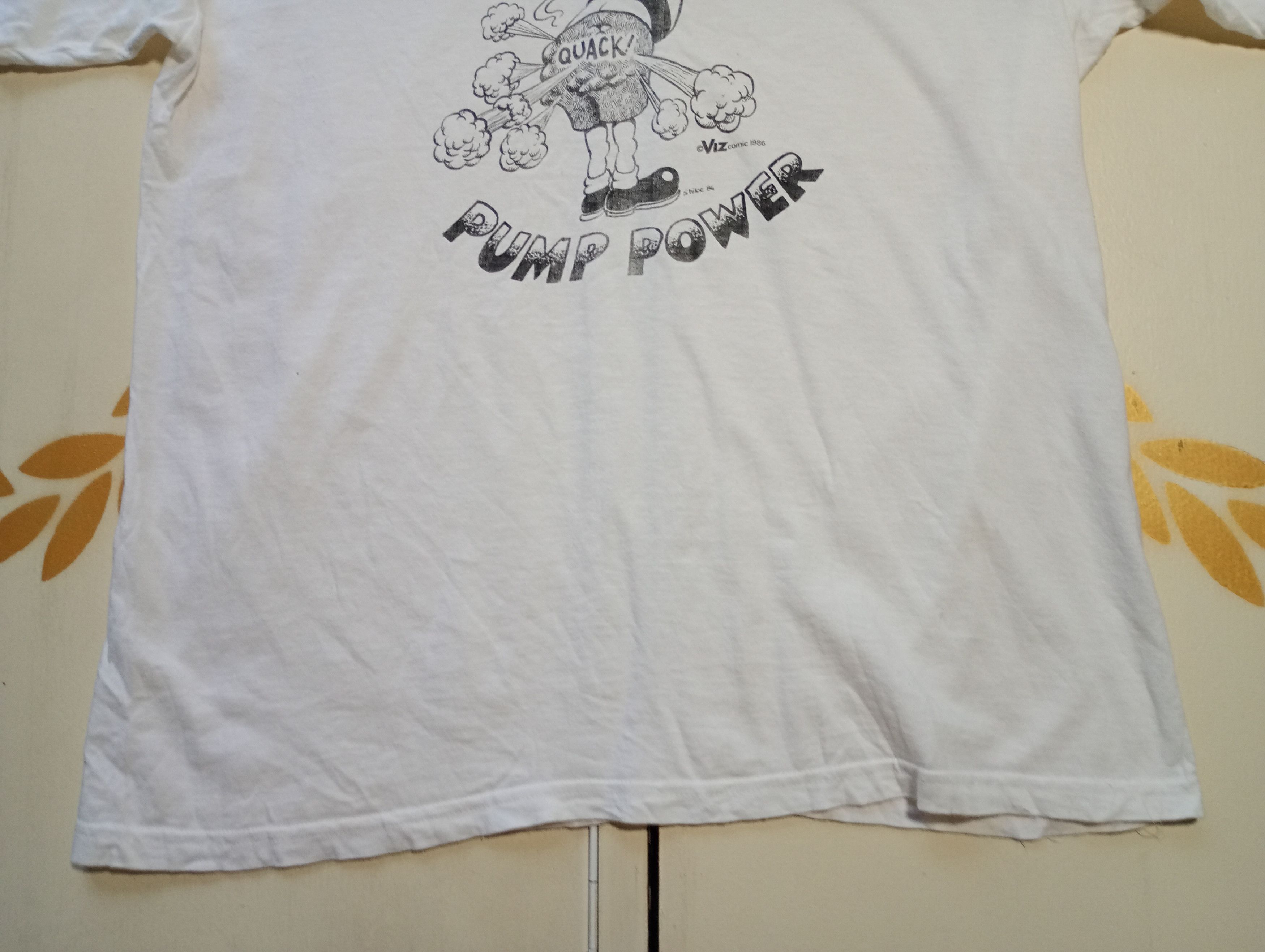 Vintage Johnny Fartpants Pump Power T-Shirt 1986 Size US M / EU 48-50 / 2 - 3 Thumbnail