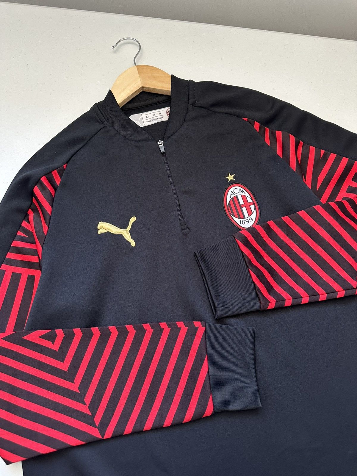 Puma Puma AC Milan Light Track Top Jacket Size US XL / EU 56 / 4 - 4 Thumbnail