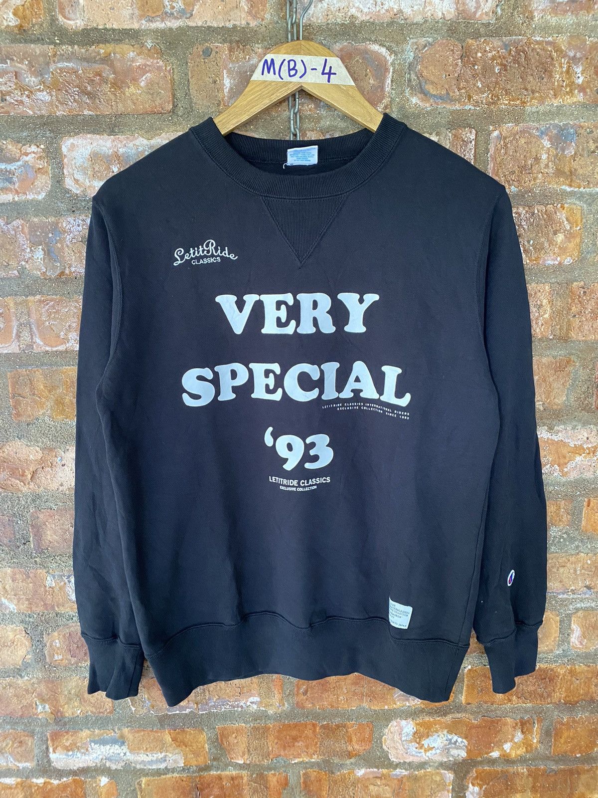 Japanese Brand 2000s Limited Edition Let It Ride Japan x Champion Size US S / EU 44-46 / 1 - 2 Thumbnail