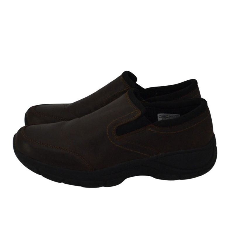 Other Lands End Womens Brown Leather Loafer Size 7 Casual Slip On Size US 7 / IT 37 - 1 Thumbnail