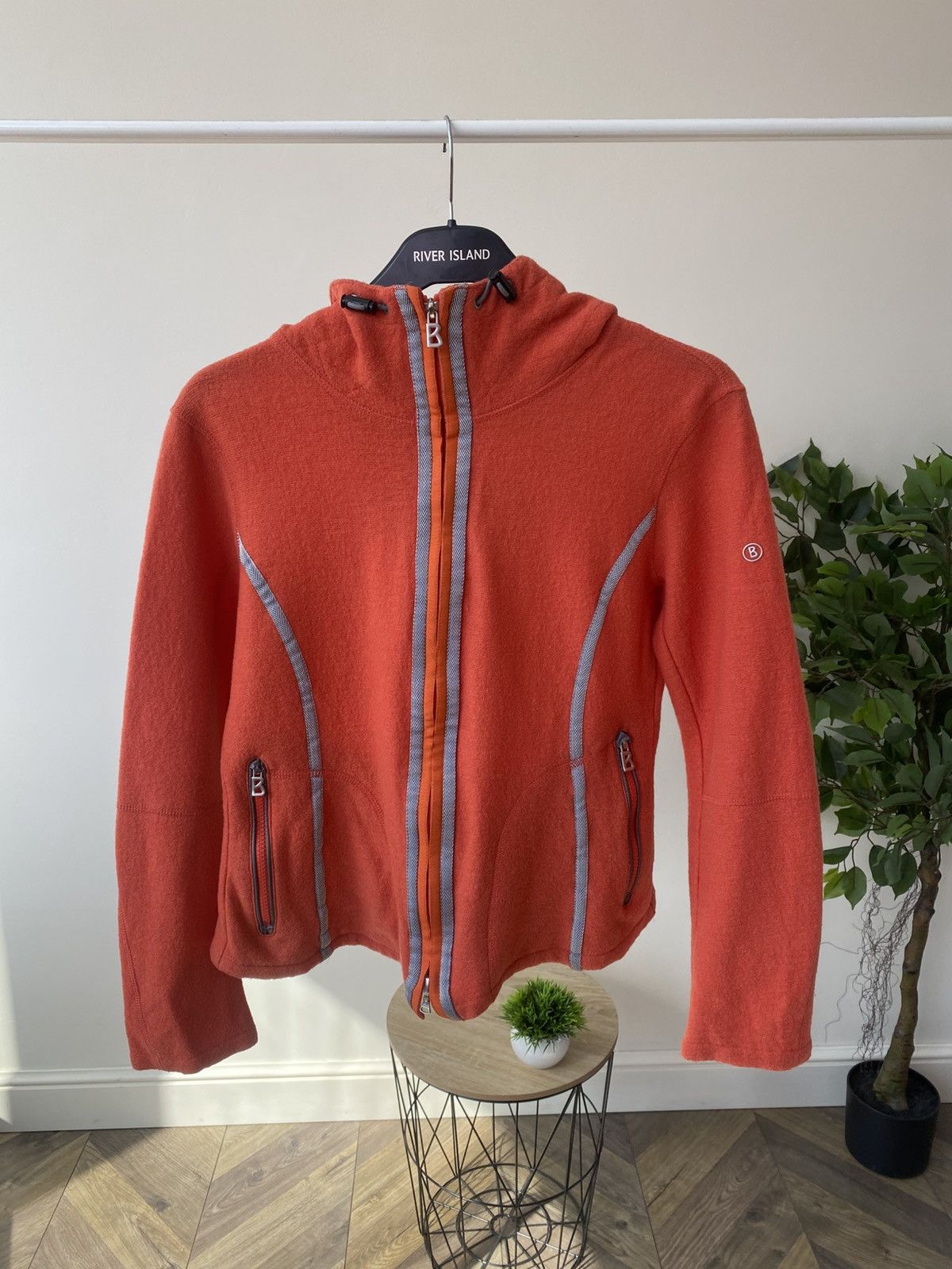 Bogner Vintage Bogner womens Zip Hoodie Size M / US 6-8 / IT 42-44 - 5 Thumbnail