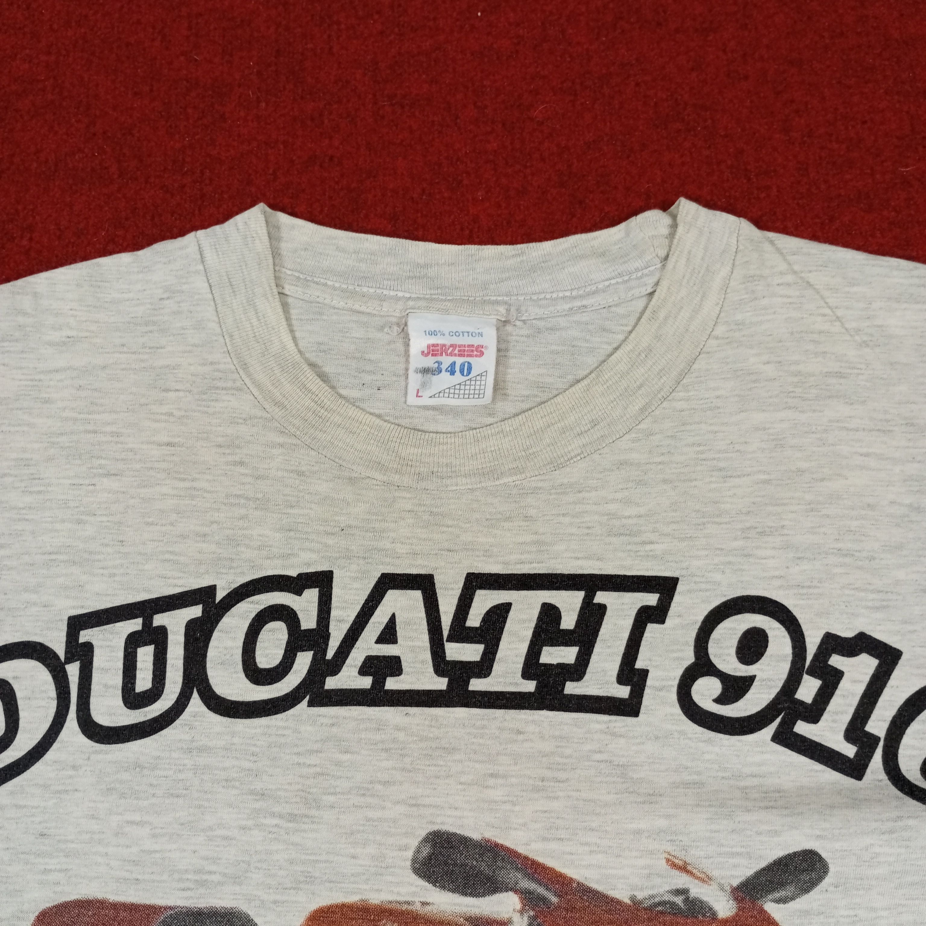 Ducati × Vintage Ducati 916 Luxury Motorcycle Brand Vintage Tshirt Size US XL / EU 56 / 4 - 5 Thumbnail