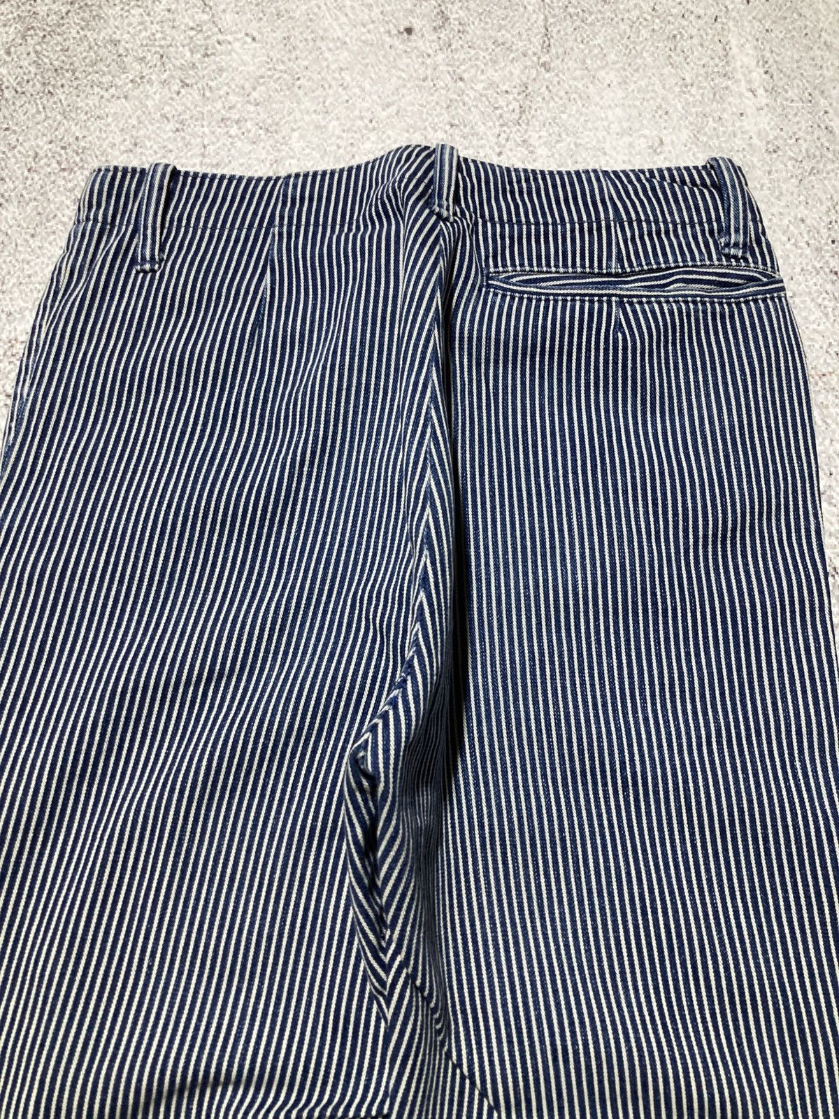 45rpm 🇯🇵 Vintage 45rpm Japan Hickory Stripe Pants Made In Japan Size US 27 - 11 Thumbnail