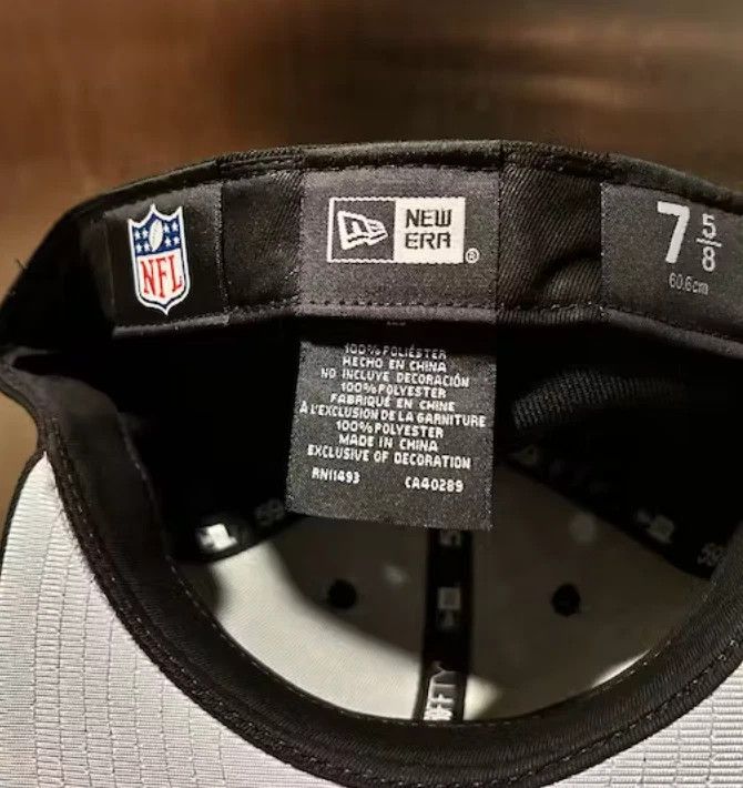 Born X Raised × NFL (7 5/8) NFL NEW ERA + CHIEFS FITTED ROCKER HAT: BLACK Size ONE SIZE - 4 Thumbnail