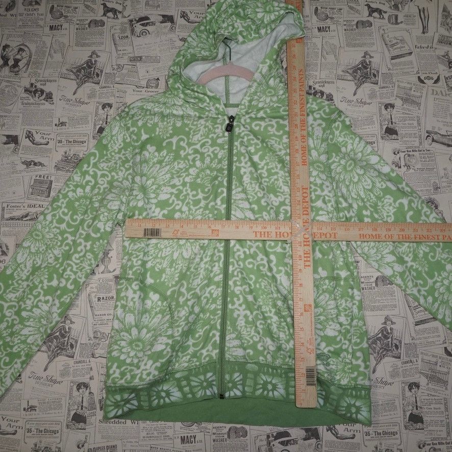 Vintage Medium- Vintage Y2K floral flower tea 2000s femme zip hoodie Size M / US 6-8 / IT 42-44 - 4 Thumbnail