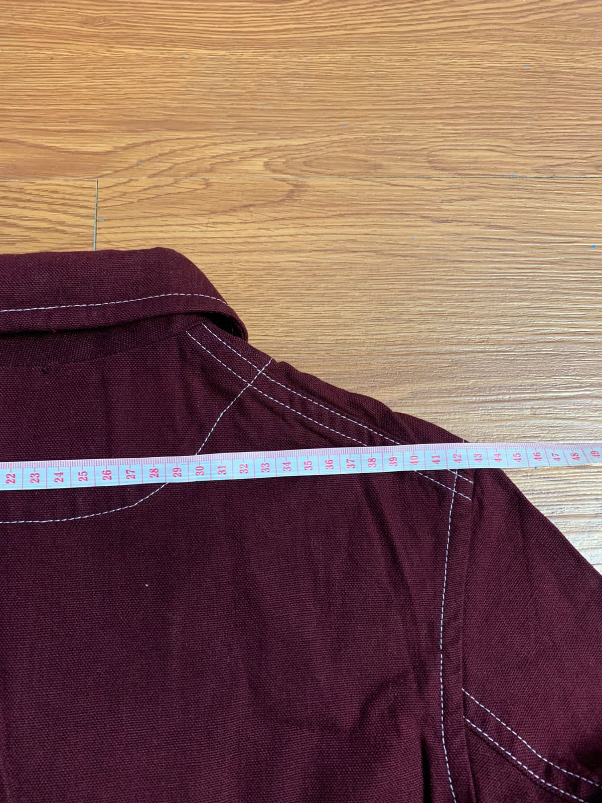 Yohji Yamamoto Yohji Yamamoto Contrast Stich Work Jacket Size US M / EU 48-50 / 2 - 14 Thumbnail