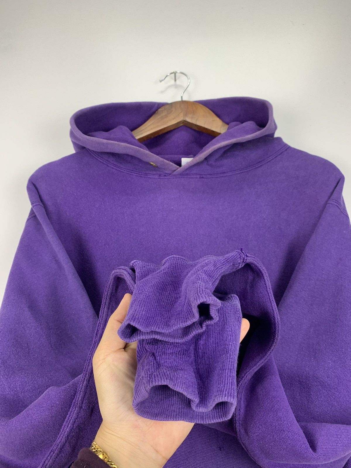 Champion × Vintage Vintage Champion Made in USA hoodie Size US L / EU 52-54 / 3 - 13 Thumbnail
