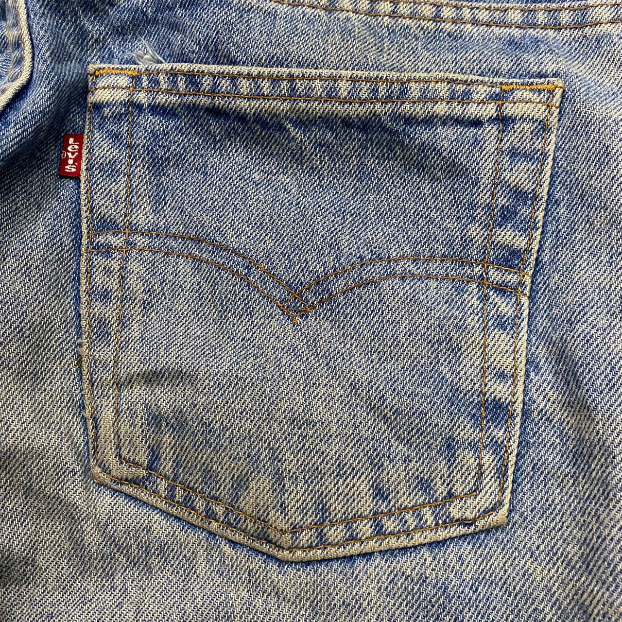 Levi's Vintage Clothing Vintage 90s Levis Distressed Denim Kurt Cobain Style Size US 32 / EU 48 - 11 Thumbnail
