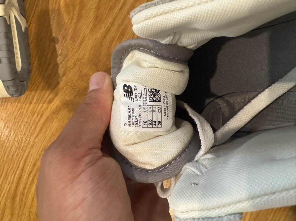 Aime Leon Dore × New Balance New Balance x Aime Leon Dore 650R White Grey Size US 10 / EU 43 - 6 Thumbnail