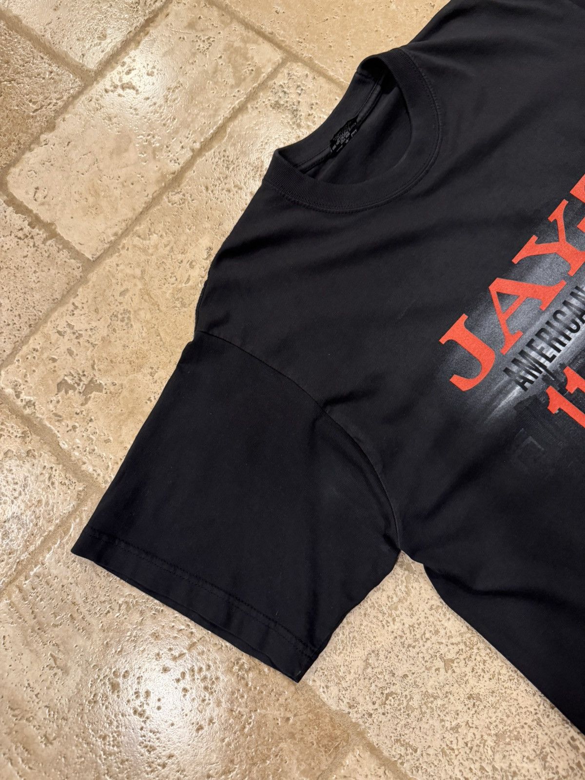 Vintage Vintage Jay-Z 2007 American Ganster Promo Black Rap T-Shirt Size US XL / EU 56 / 4 - 7 Thumbnail