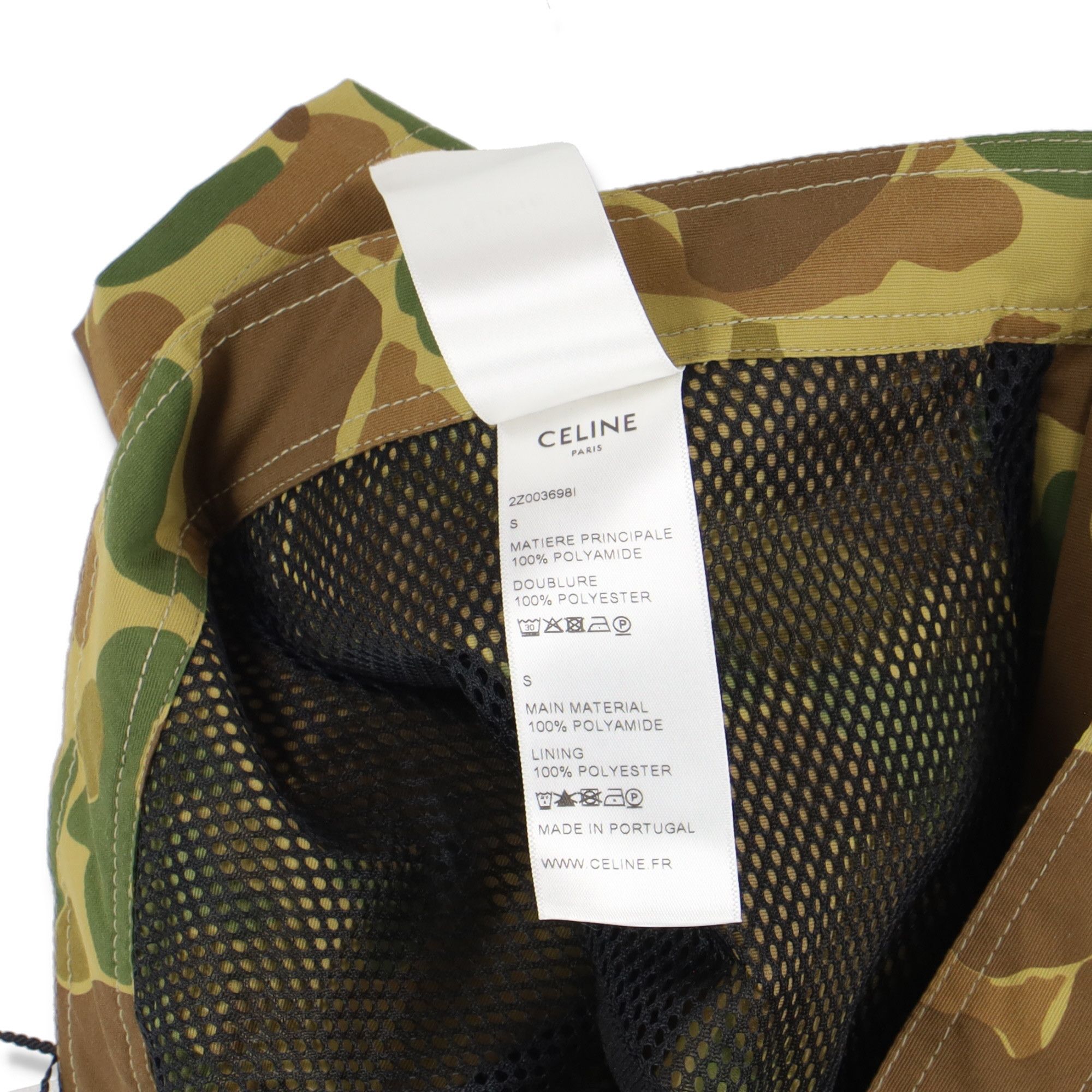 Celine Camo Nylon Swim Shorts Size US 30 / EU 46 - 6 Thumbnail