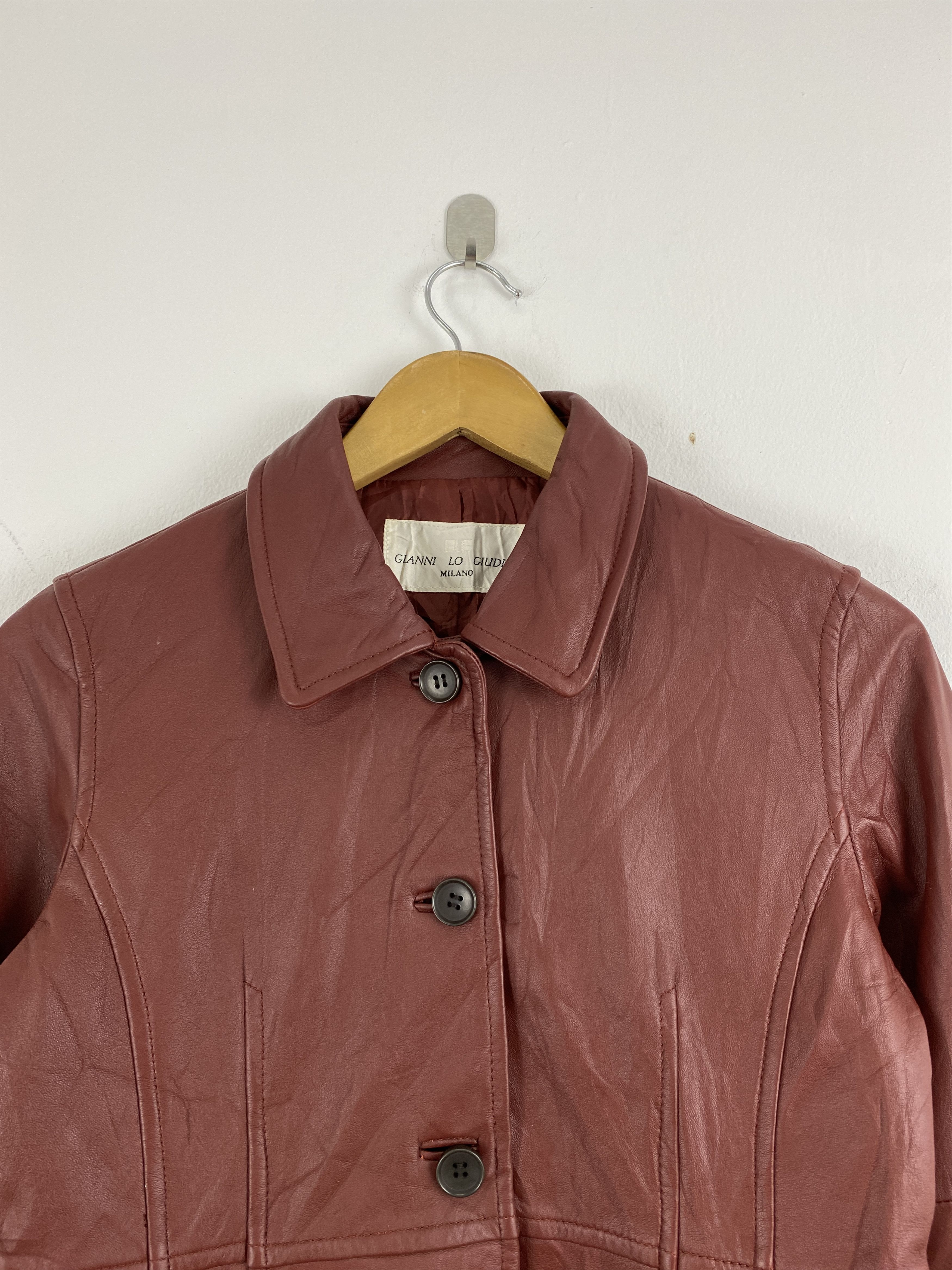 Gianni Valentino Vintage Gianni Lo Giudice Milano Topcoat Soft Leather Jacket Size XS / US 0-2 / IT 36-38 - 2 Thumbnail