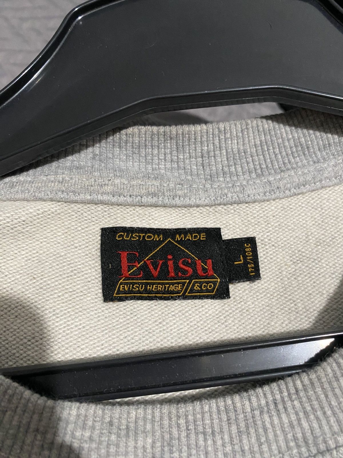 Evisu × Japanese Brand Evisu Seagull Print Sweatshirt Crewneck Basic y2k drip L Size US L / EU 52-54 / 3 - 17 Thumbnail
