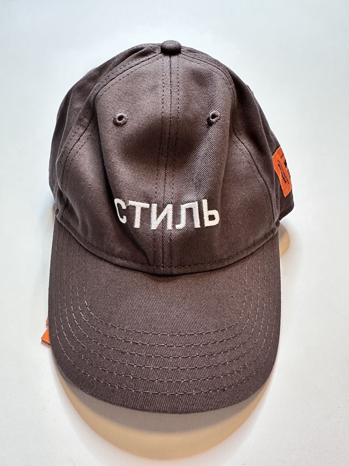 Heron Preston Heron Preston Brown Logo Cap Size ONE SIZE - 1 Thumbnail
