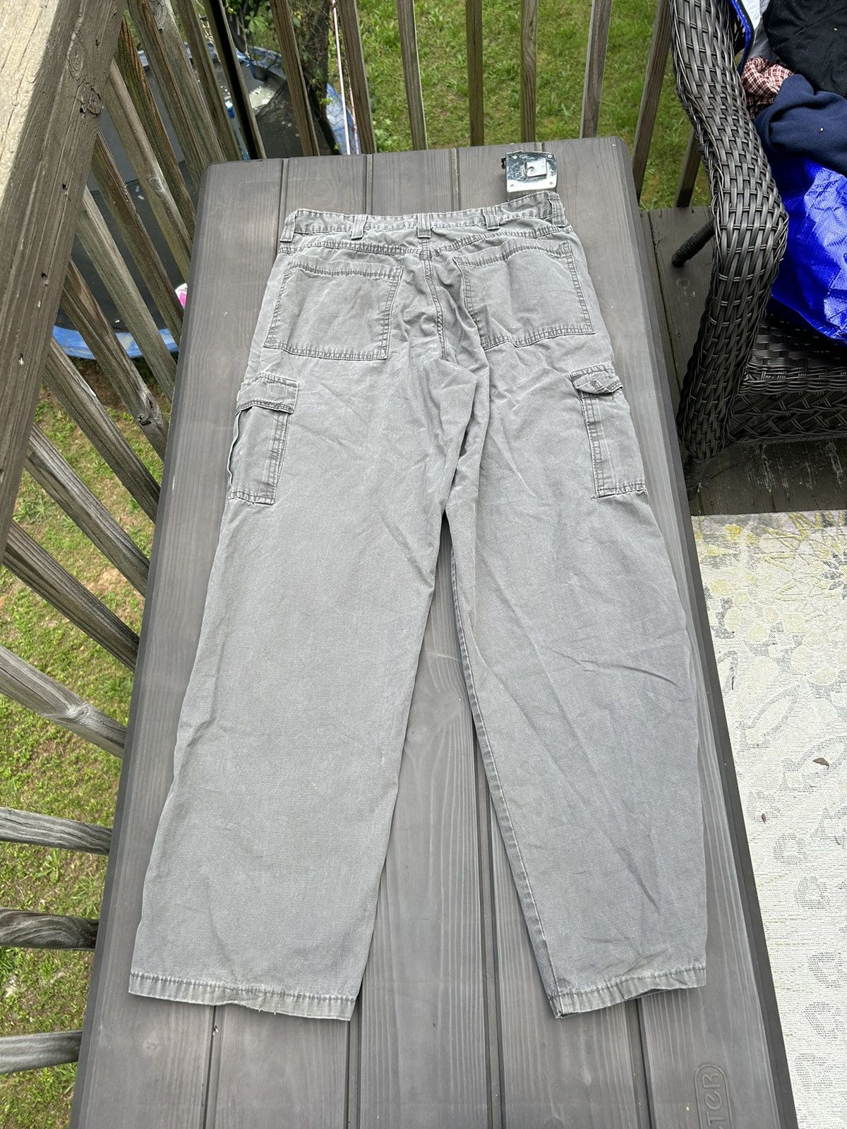 Vintage × Wrangler Vintage wrangler cargo pants 34x34 Size US 34 / EU 50 - 3 Thumbnail