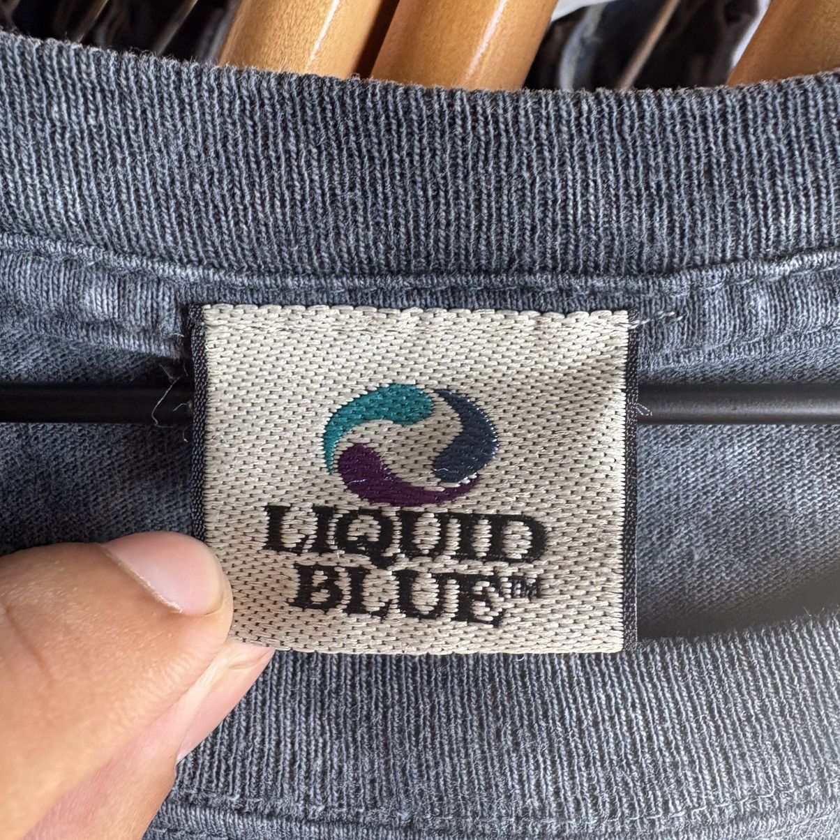 Liquid Blue Vintage Liquid Blue Jimmy Page T-Shirt XL Black Tie Dye 90s Size US XL / EU 56 / 4 - 8 Thumbnail