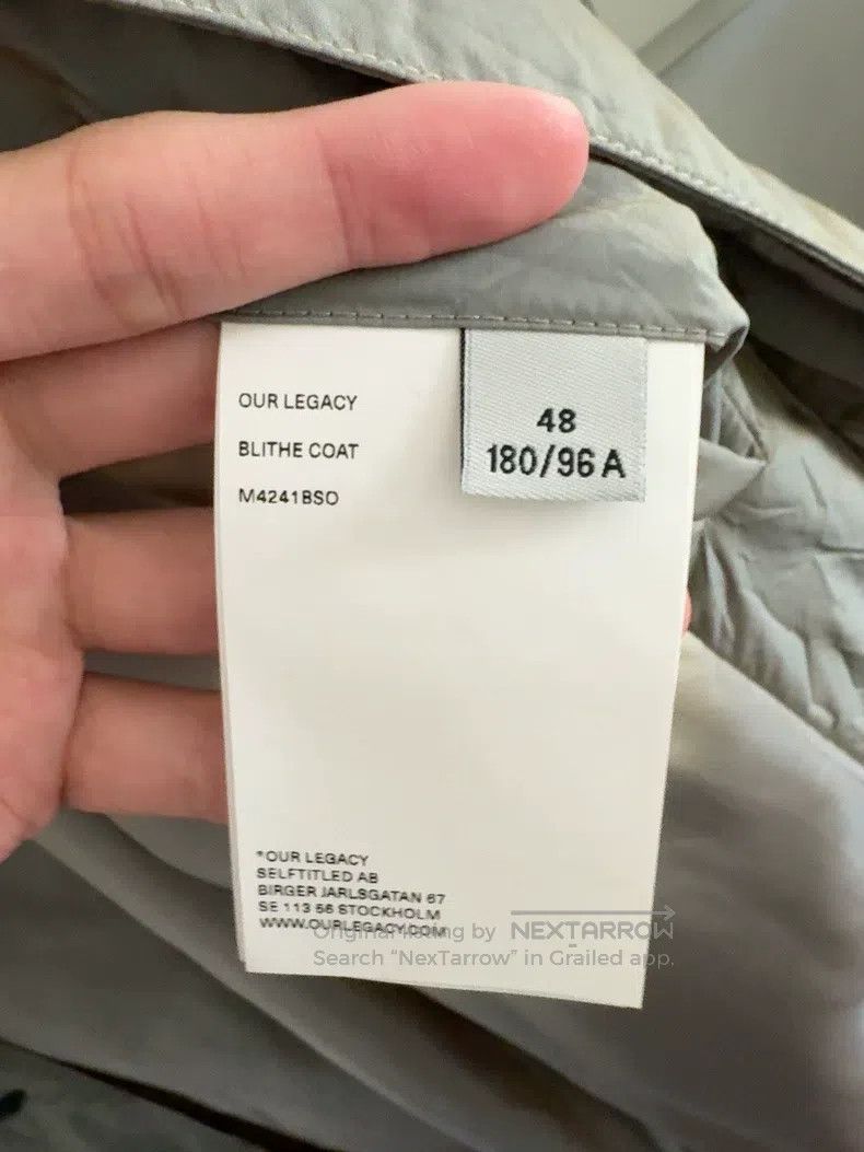 Our Legacy Our Legacy Pleated Coat Size US M / EU 48-50 / 2 - 3 Thumbnail