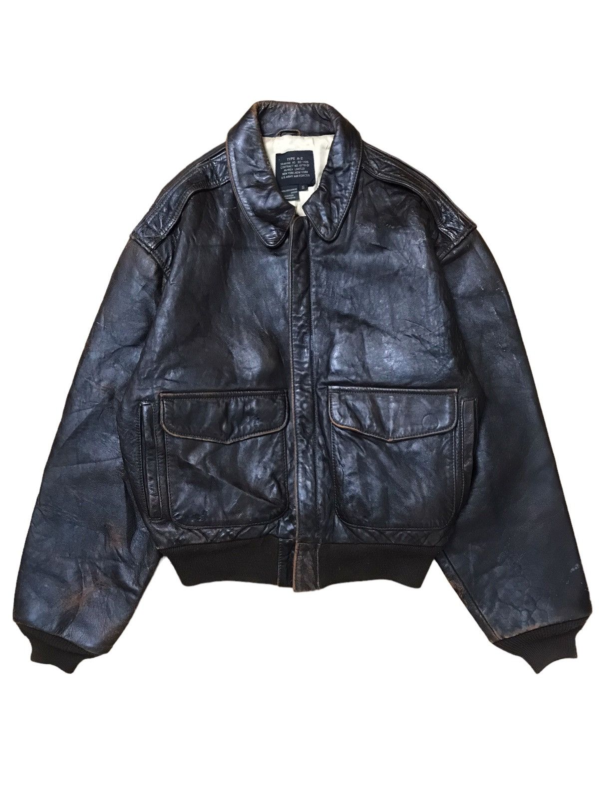 よ*く様 80s avriex A-2 real leather bomber $_57.JPG?set_id=880000500F
