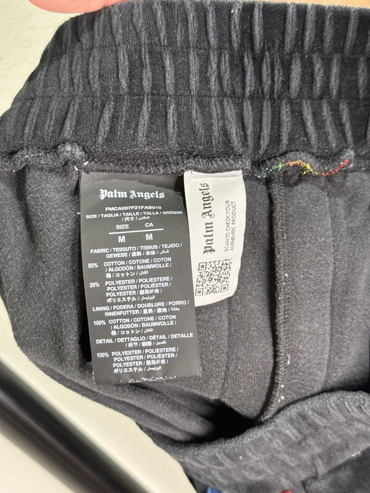 Palm Angels Palm Angels Rainbow Chenille Track Pants Size US 34 / EU 50 - 14 Thumbnail