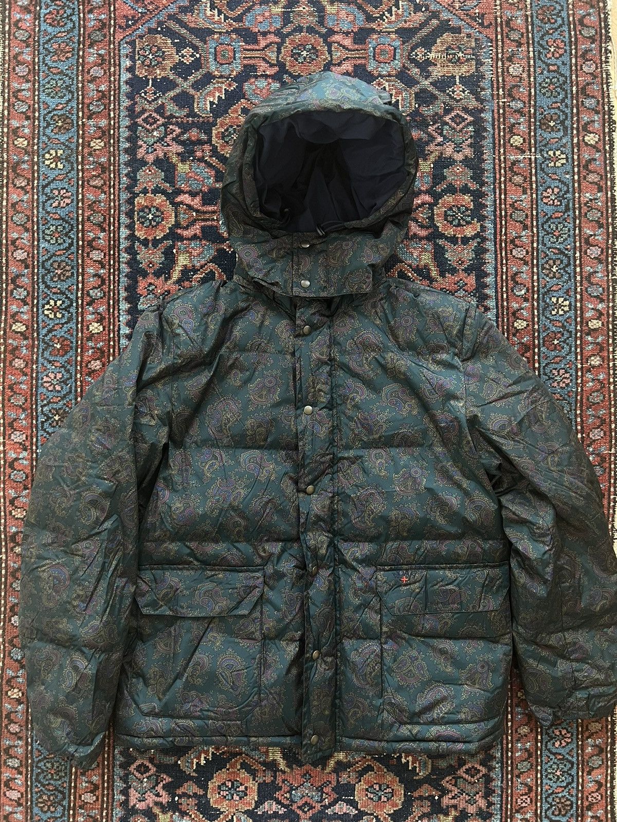 Noah Noah Cashball Paisley Puffer Jacket | Grailed