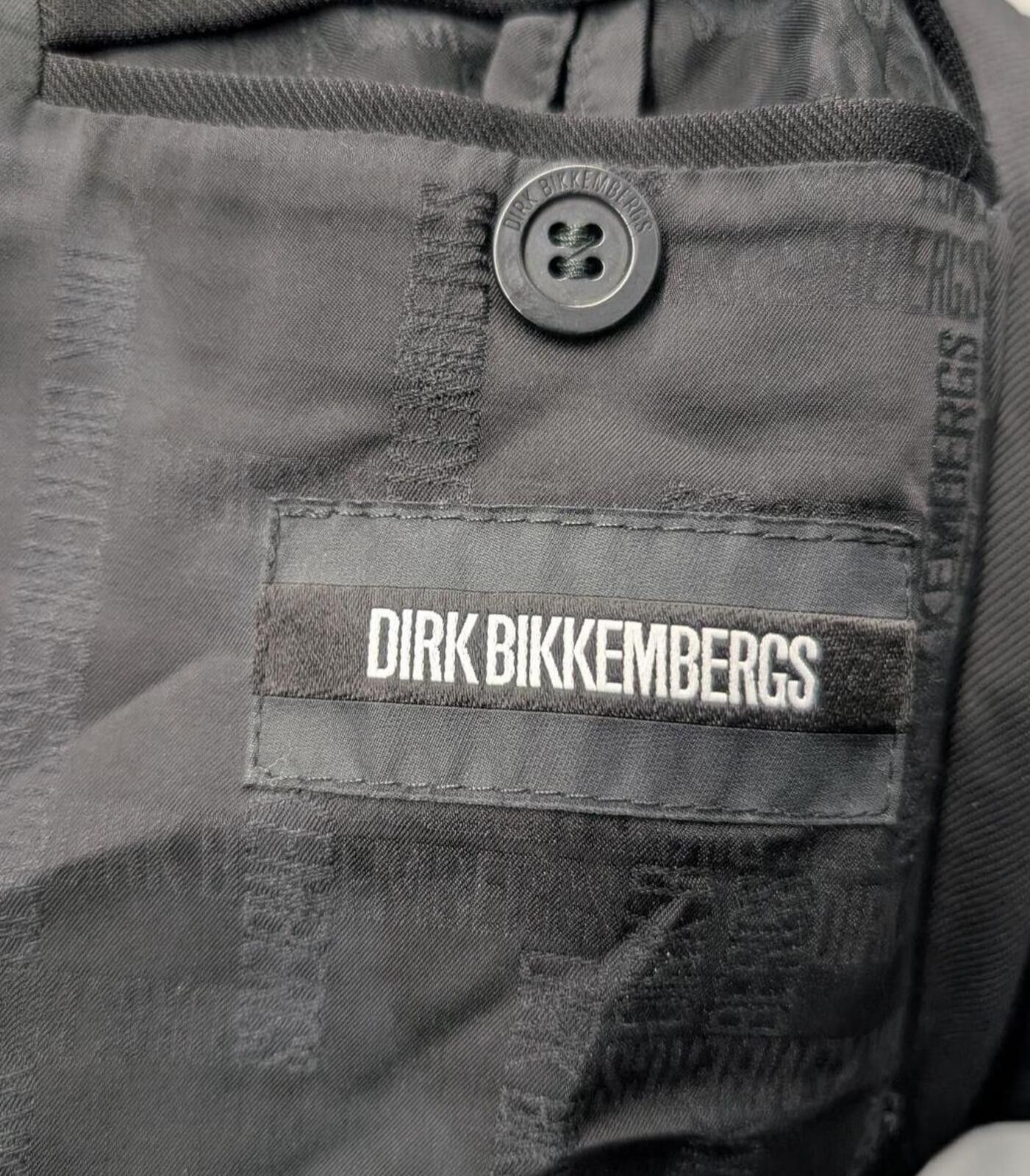 Dirk Bikkembergs Dirk Bikkembergs Black Zip-Up Blazer Jacket Made in Italy Size US M / EU 48-50 / 2 - 3 Thumbnail