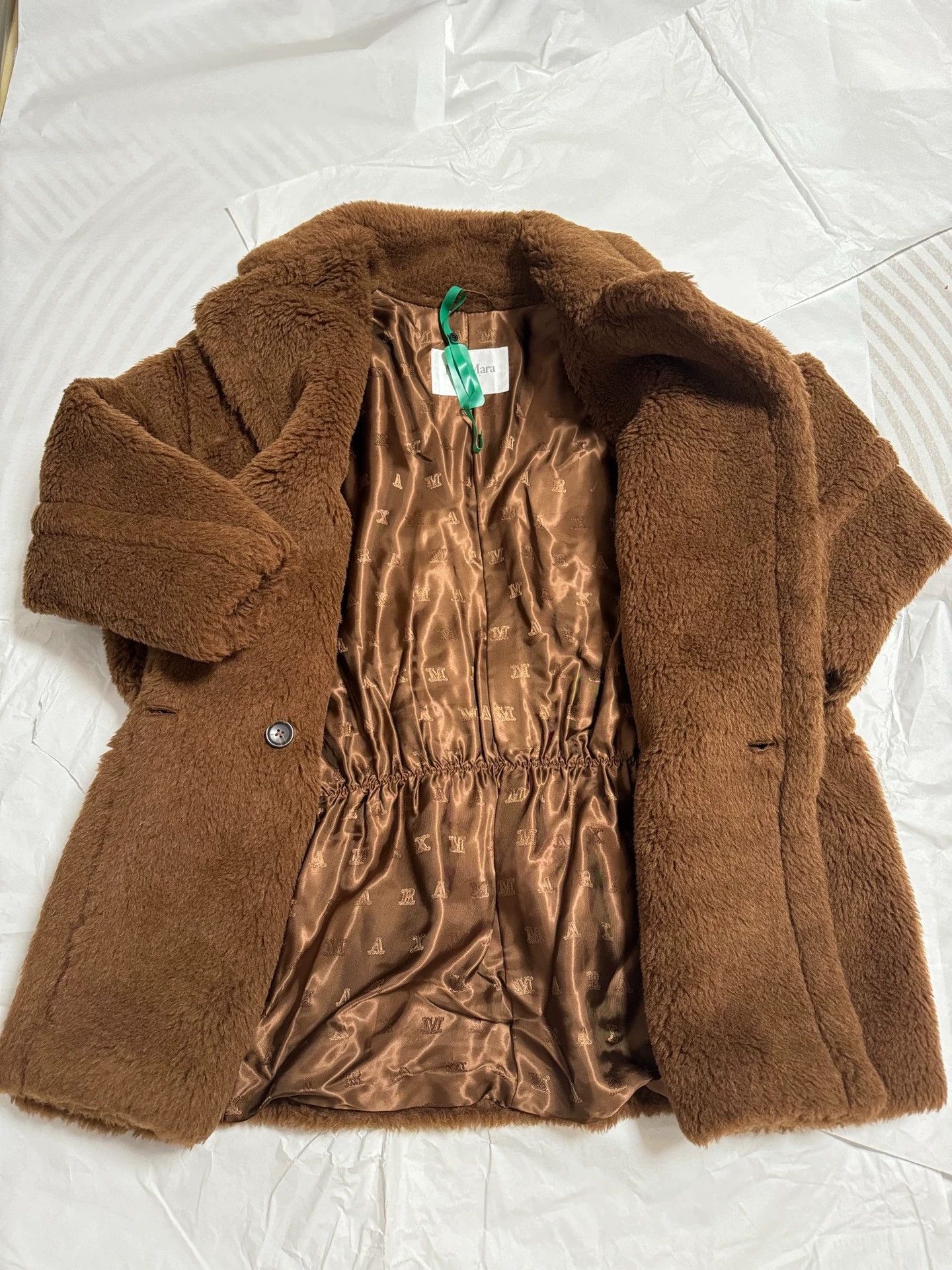 Max Mara MaxMara Nebula Teddy Caramel XS Teddy Coat Size XS / US 0-2 / IT 36-38 - 5 Thumbnail