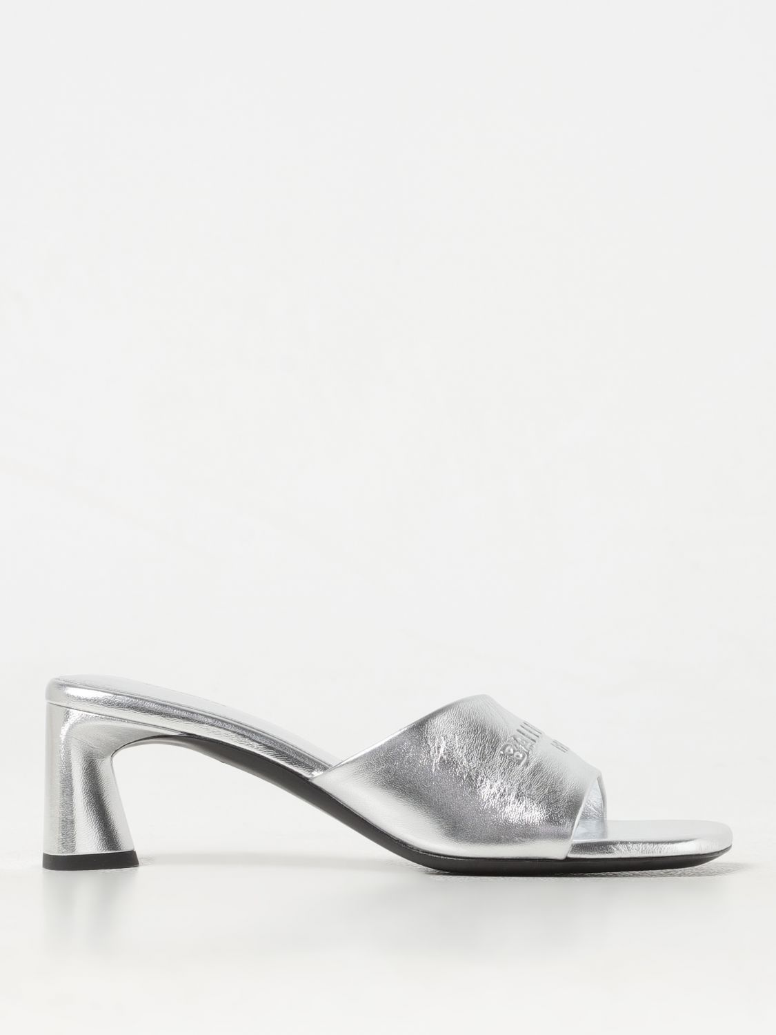 Balenciaga Balenciaga Heeled Sandal Woman Silver Size US 7 / IT 37 - 1 Thumbnail