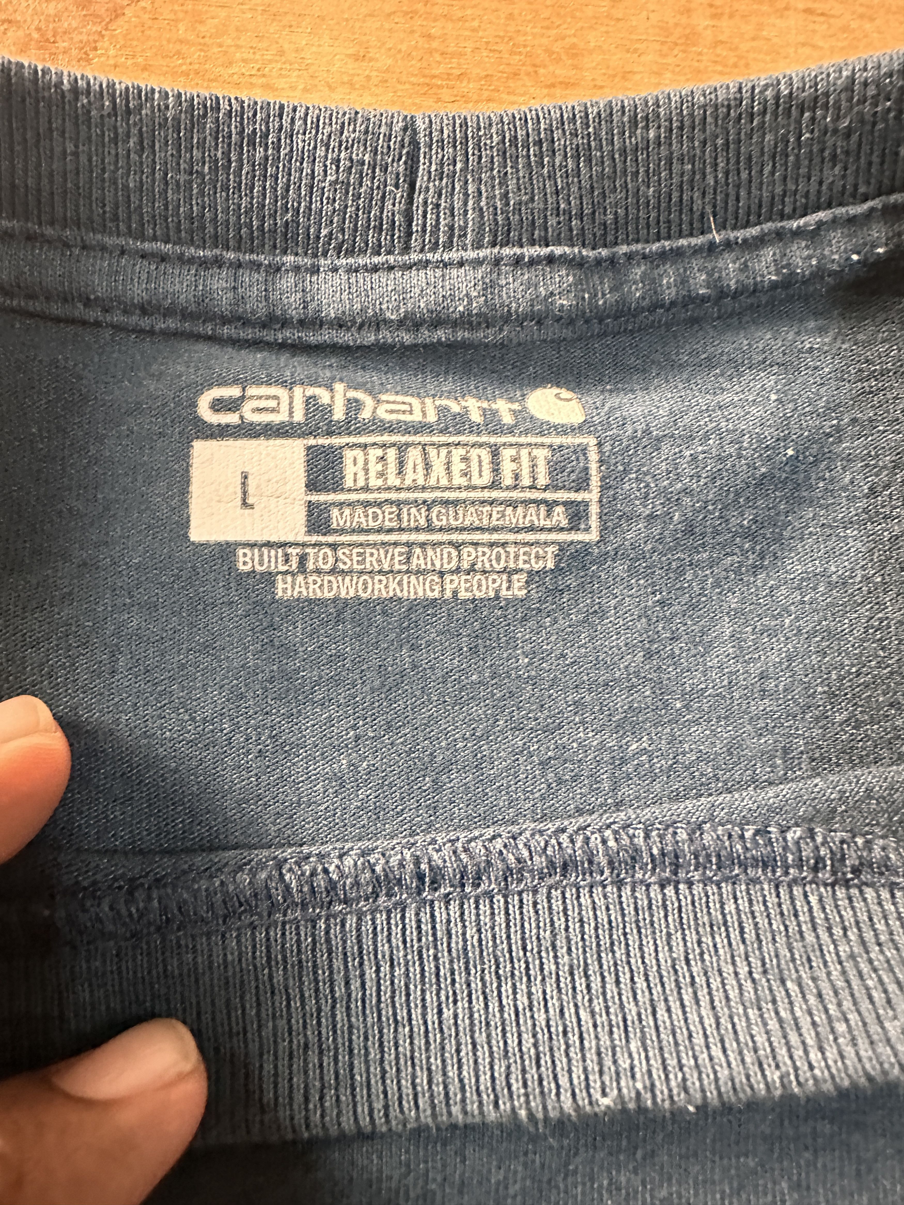 Carhartt Carthartt Blue Relaxed Fit . L Size US L / EU 52-54 / 3 - 3 Thumbnail