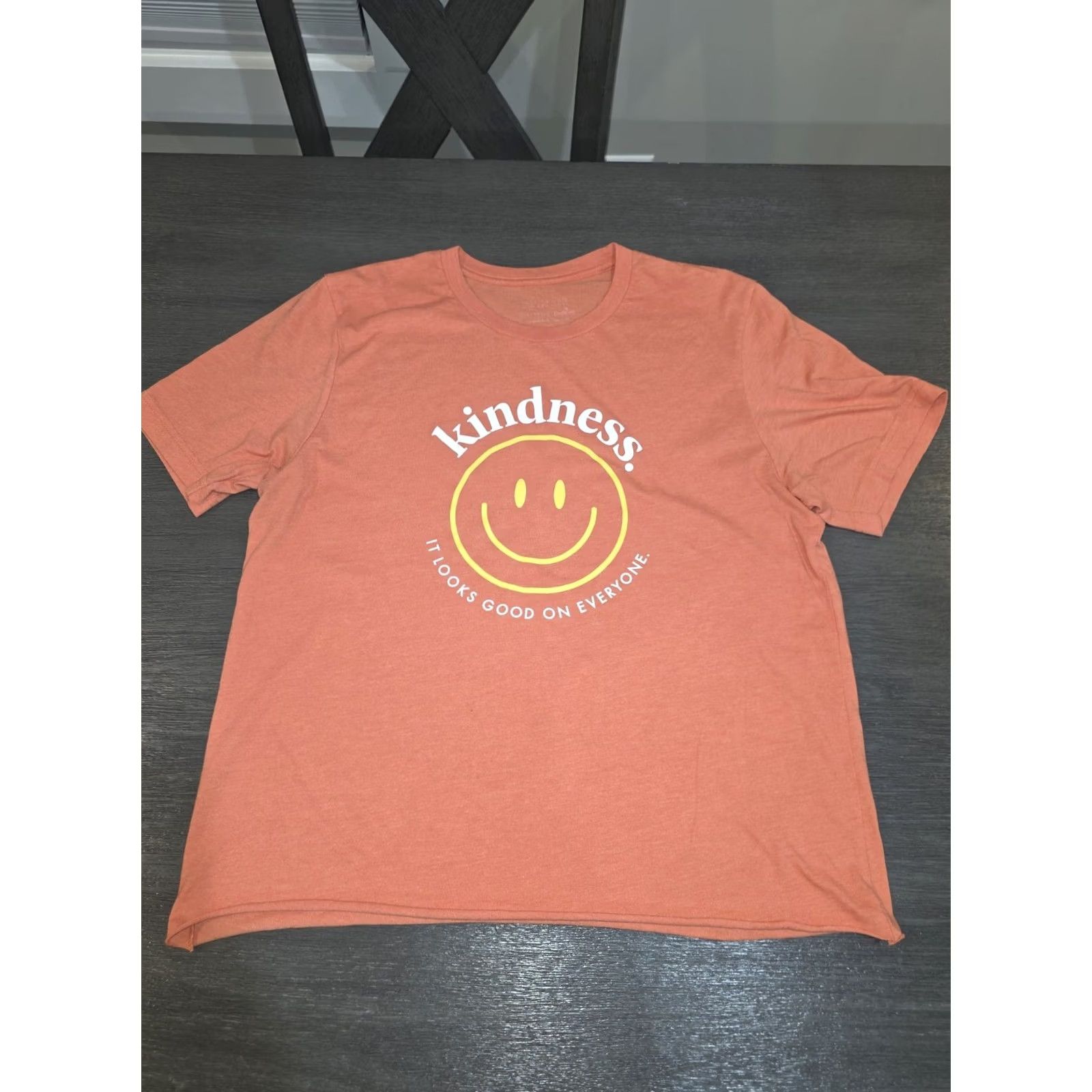 Vintage candace cameron Dayyspring T-Shirt Relaxed Regular Women L Orange Kindness Looks Good On Everyone Large Size L / US 10 / IT 46 - 2 Thumbnail